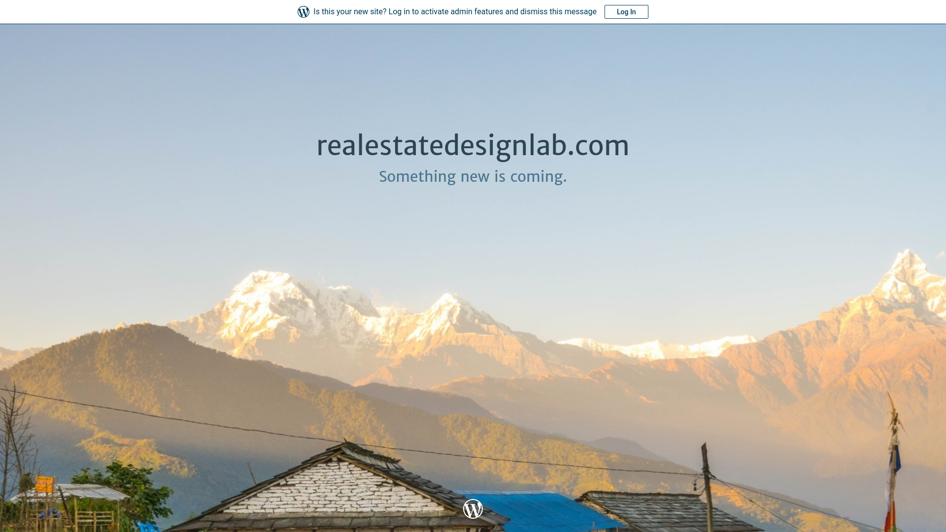 website screenshot of https://realestatedesignlab.com/
