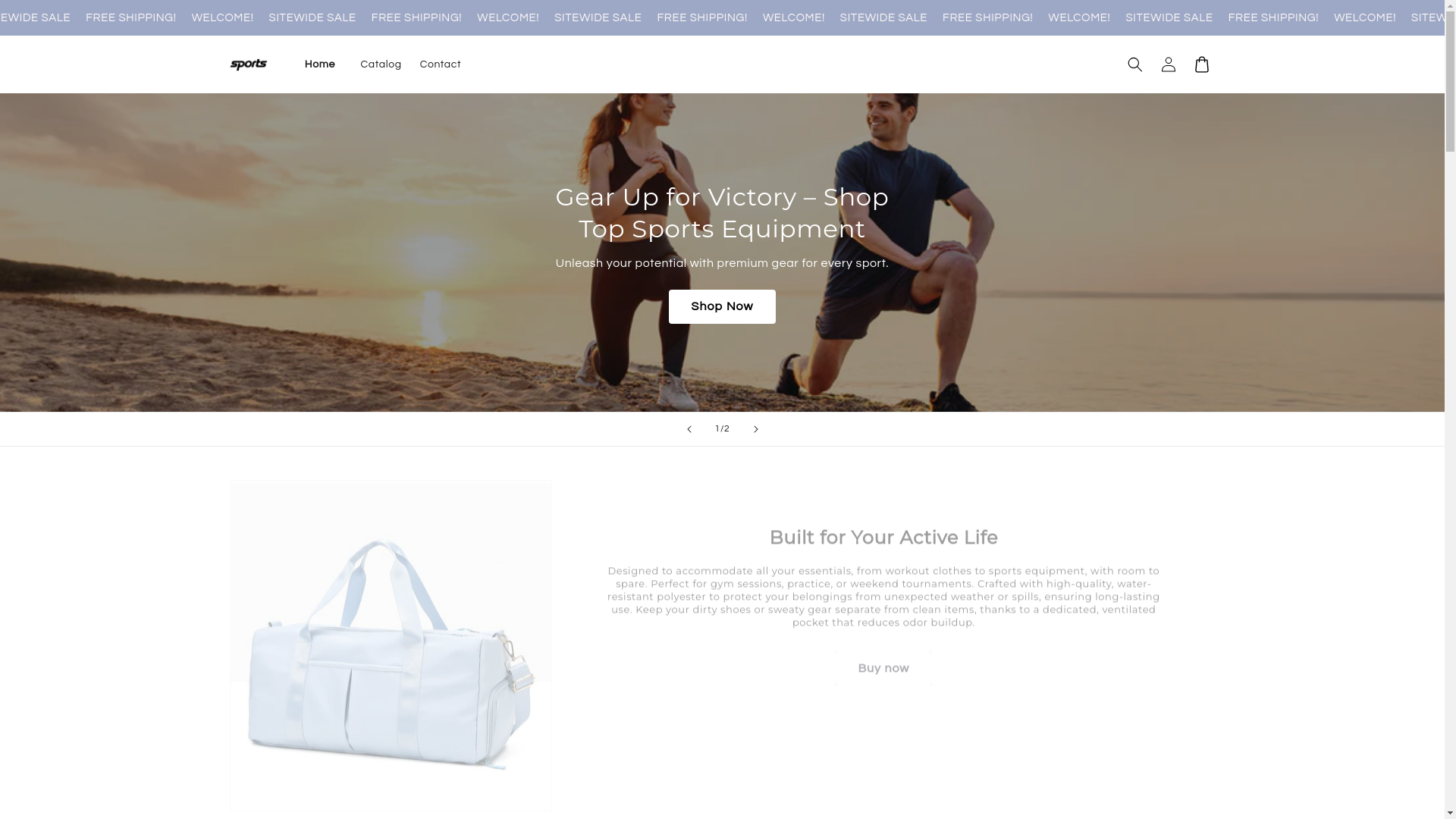 website screenshot of https://getclick2cart.store/
