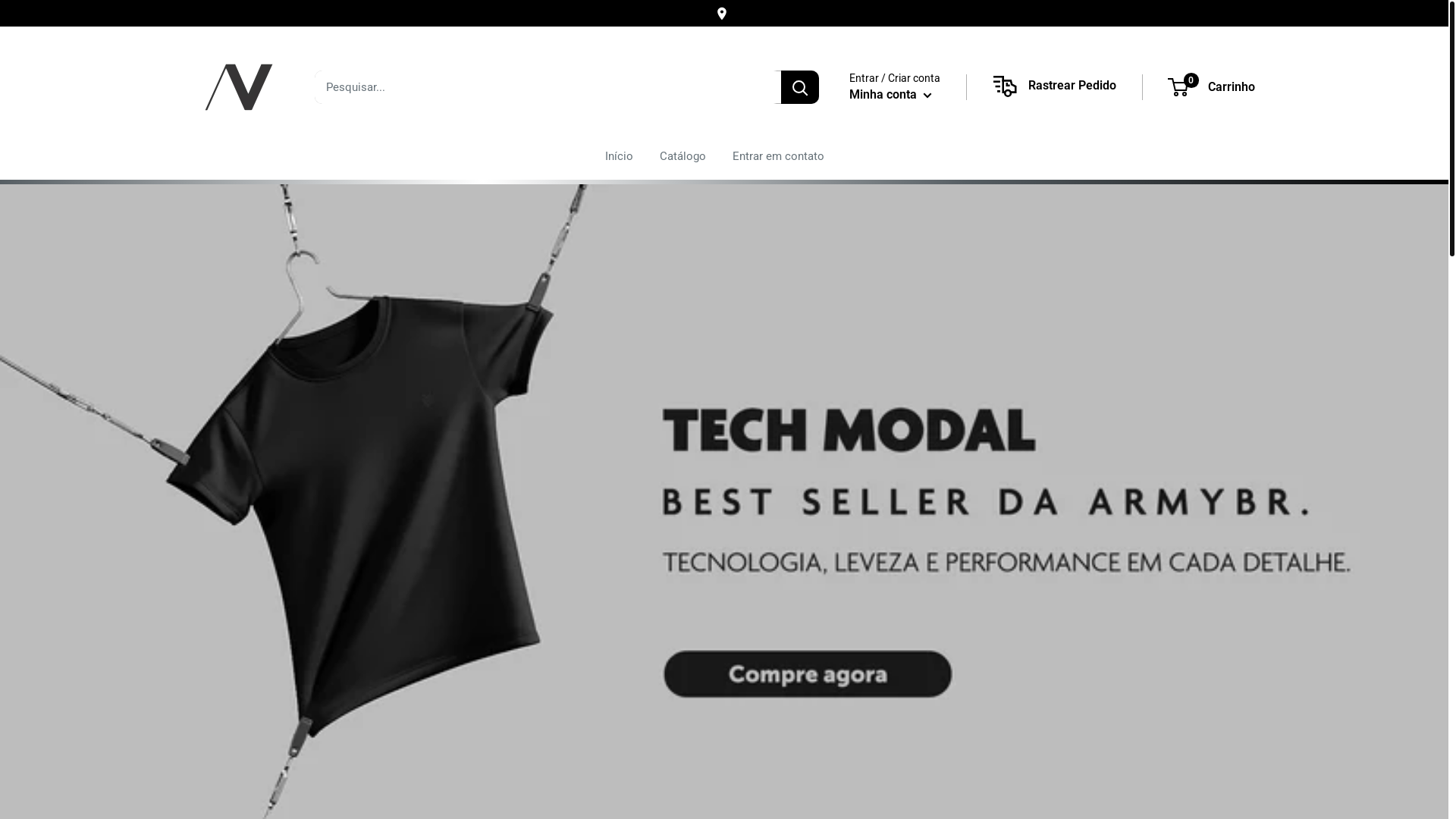 website screenshot of https://venturasportstore.com.br/