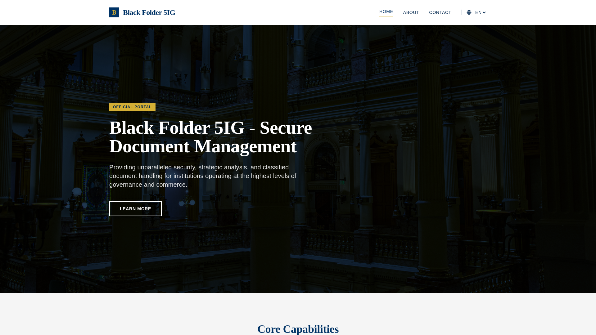website screenshot of https://blackfolder5ig.com/