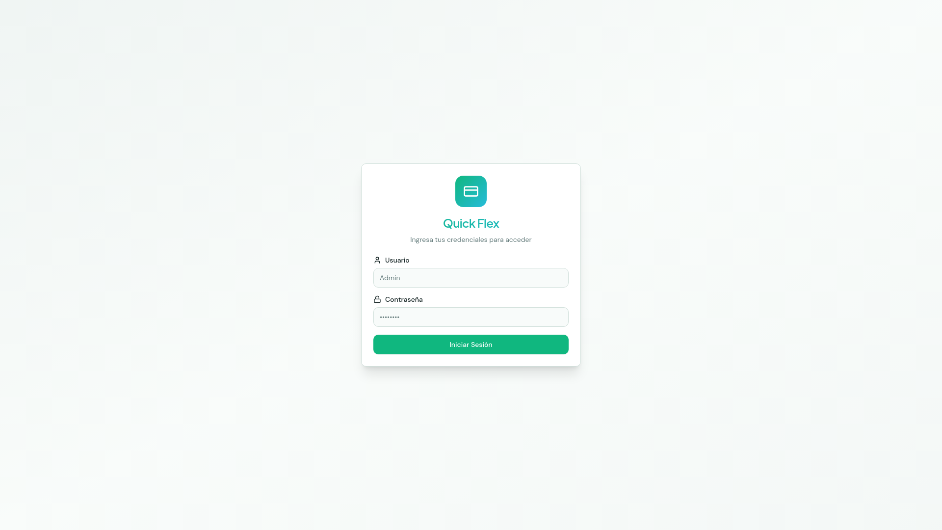 website screenshot of https://quickflexfinanciera.site/