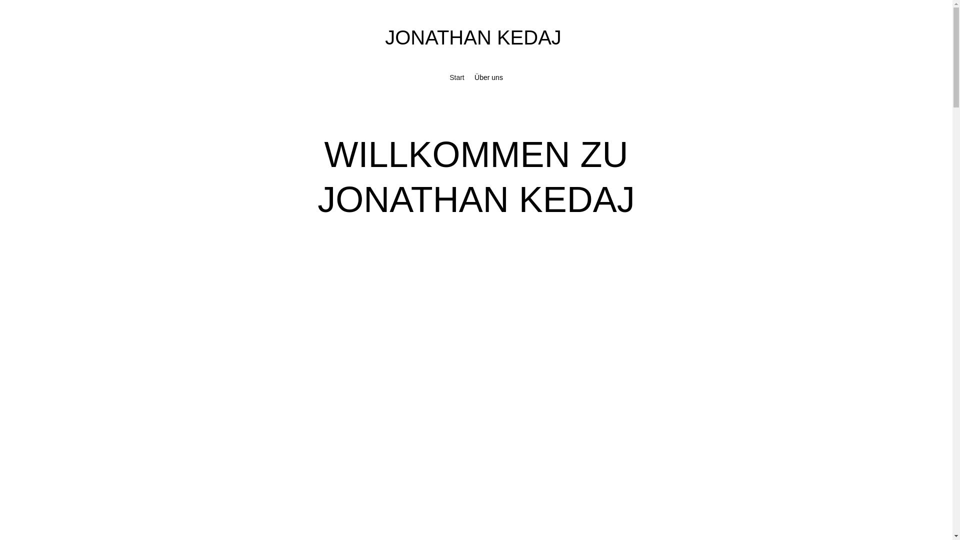 website screenshot of https://jonathankedaj.de/