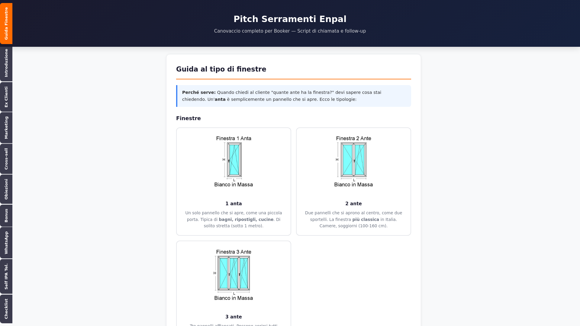 website screenshot of https://pitch-serramenti.pages.dev/