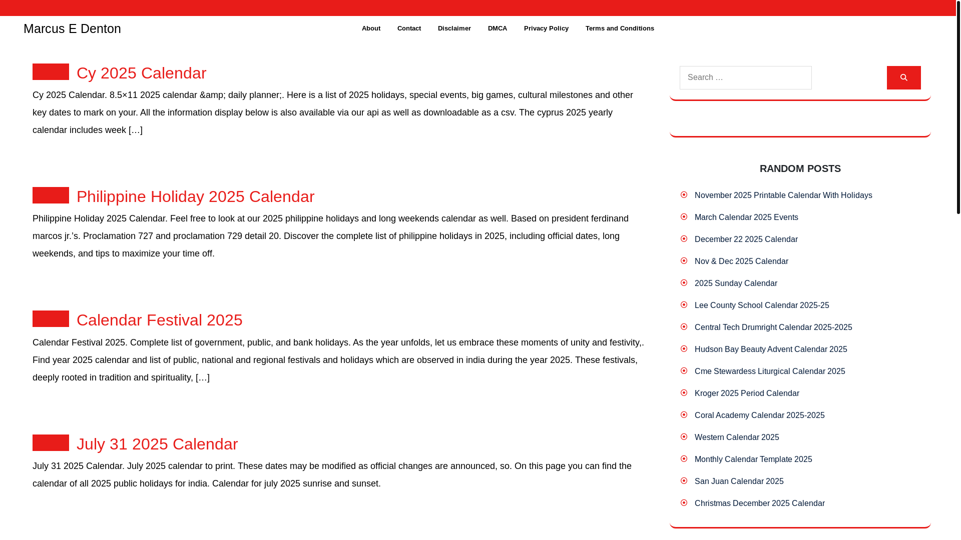 website screenshot of https://marcusedenton.pages.dev/