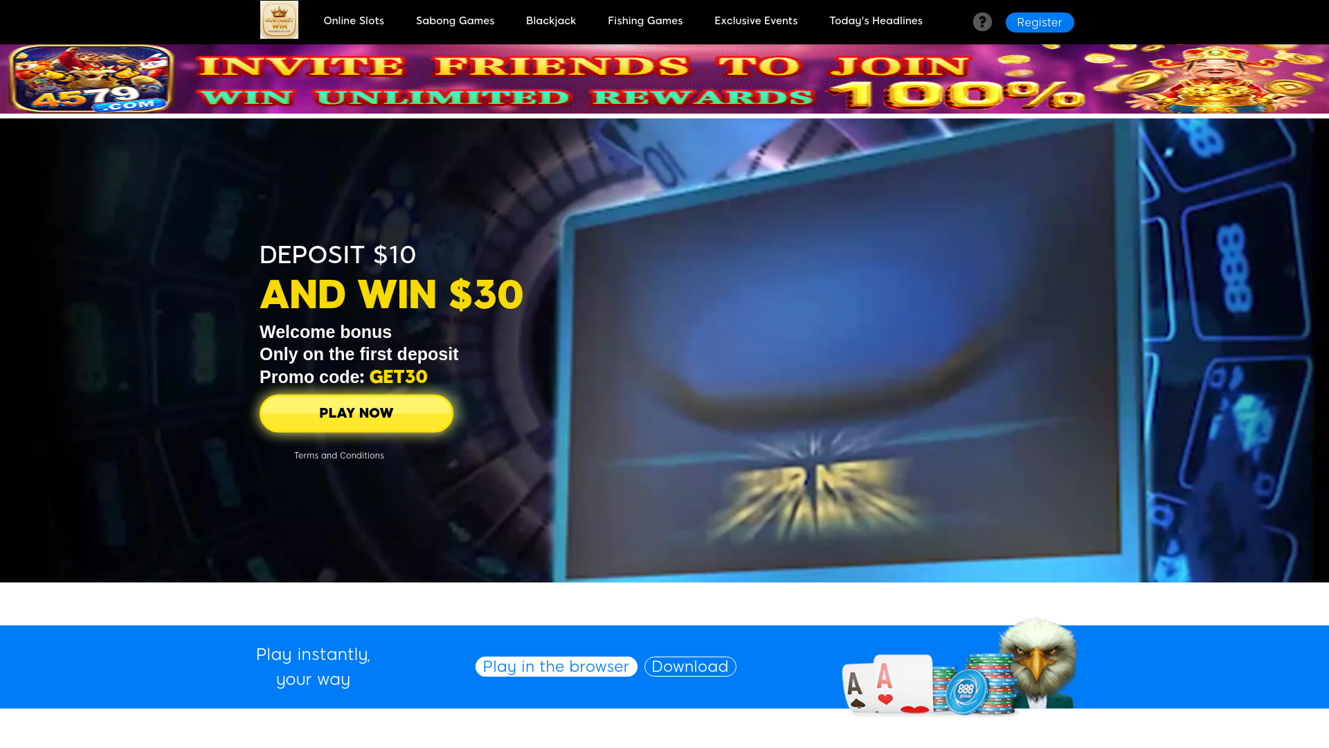 website screenshot of https://nustabetwin.com