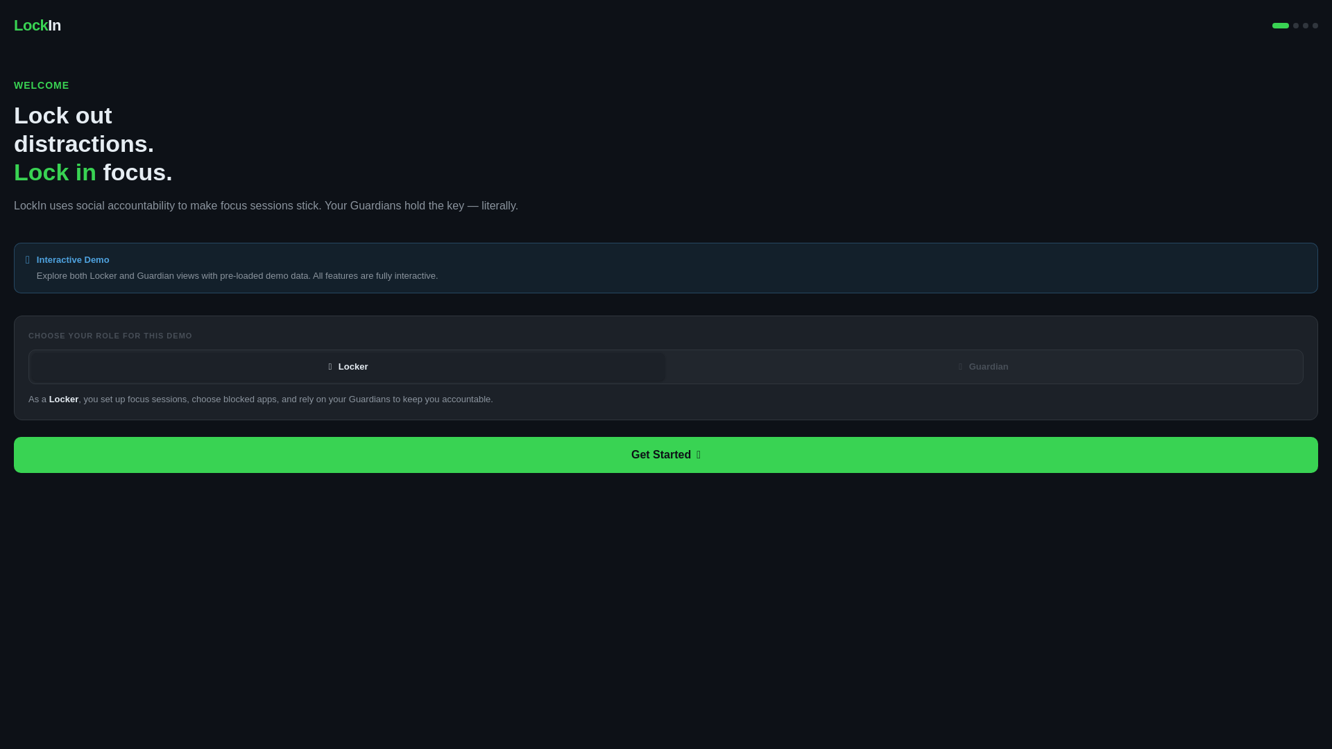website screenshot of https://lockin-app-3xo.pages.dev/