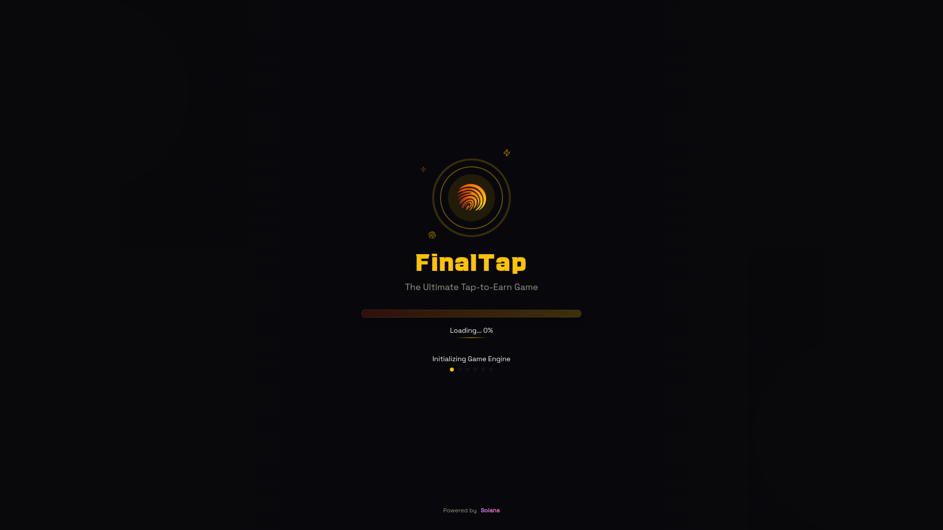 website screenshot of https://finaltap-devnet.pages.dev/