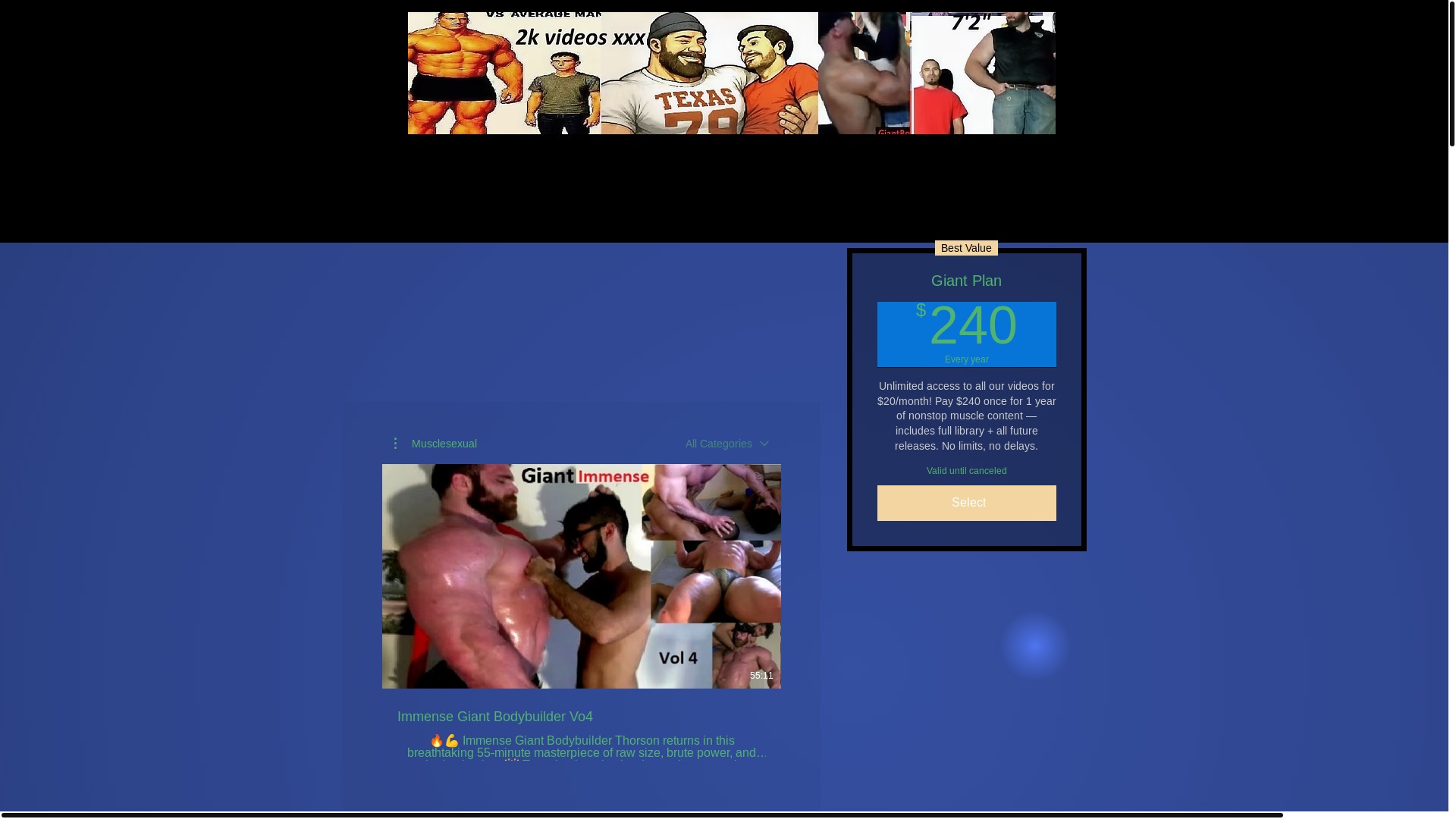 website screenshot of https://musclesexuality.com/