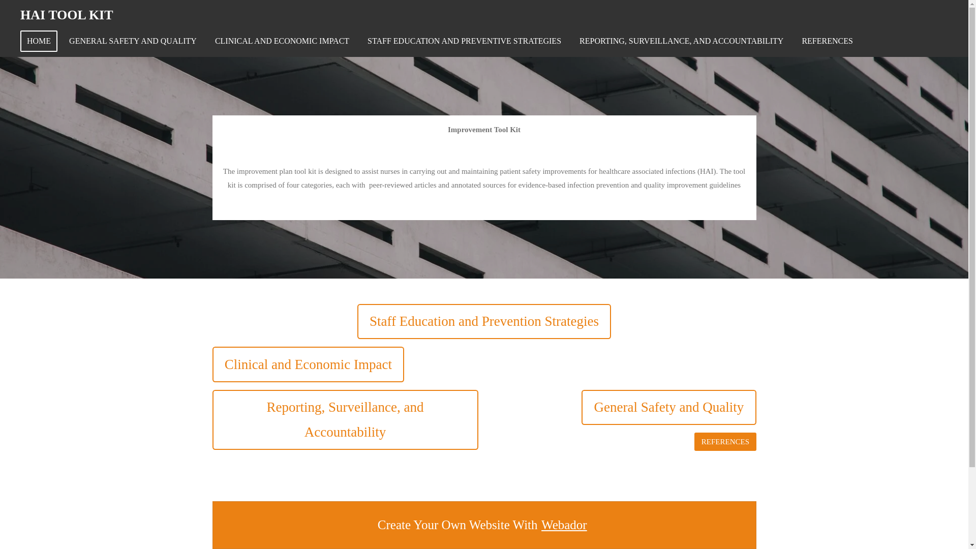 website screenshot of https://hai-tool-kit.org/
