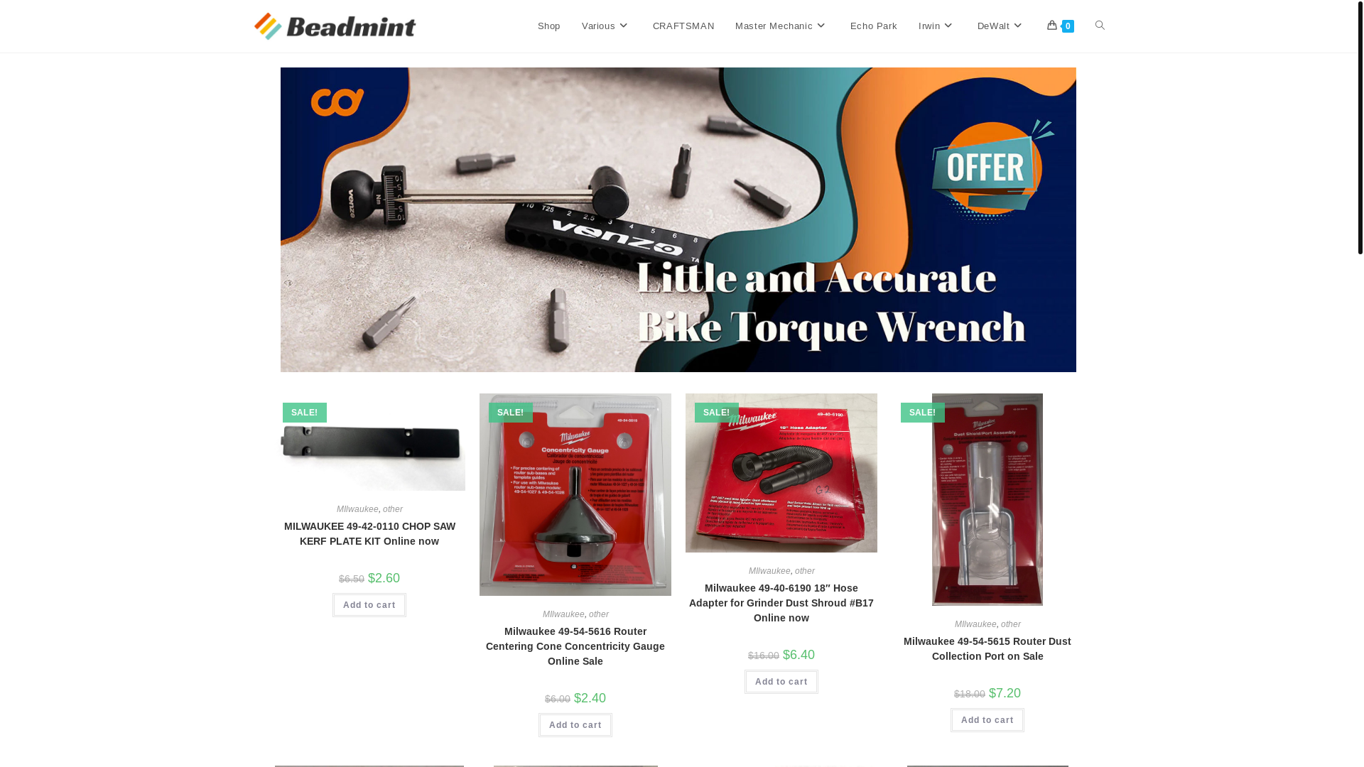 website screenshot of https://beadmintfactory.com/