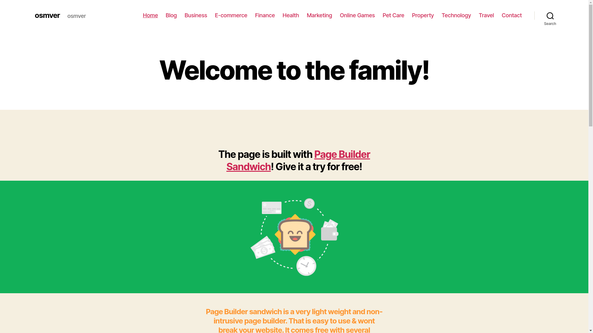 website screenshot of https://osmver.bio/