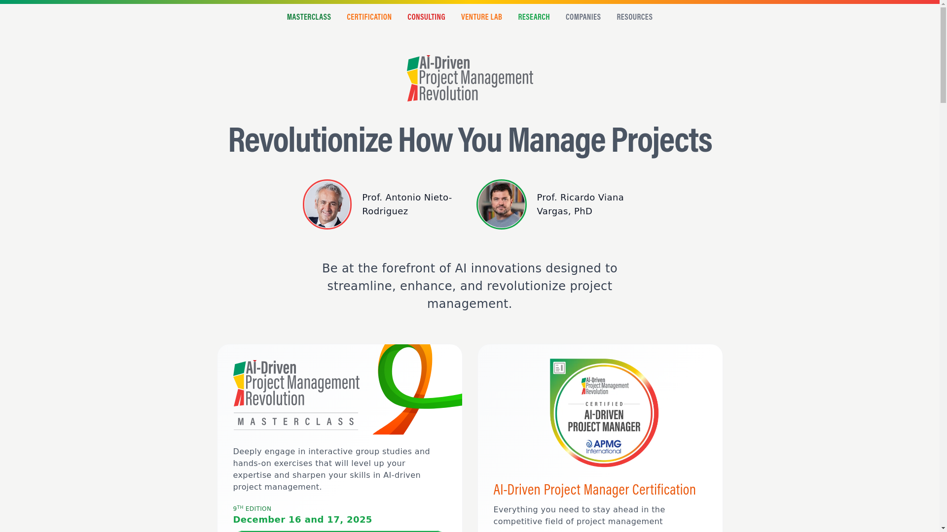 website screenshot of https://pmairevolution-com.pages.dev/
