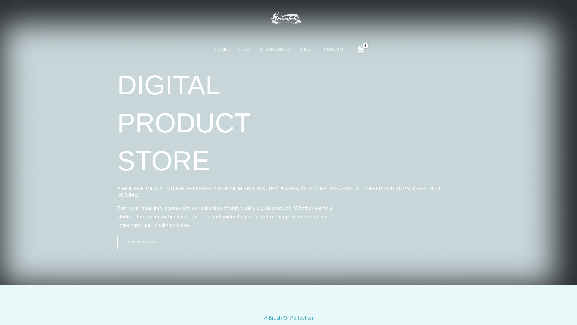 website screenshot of https://dreamfesto.com