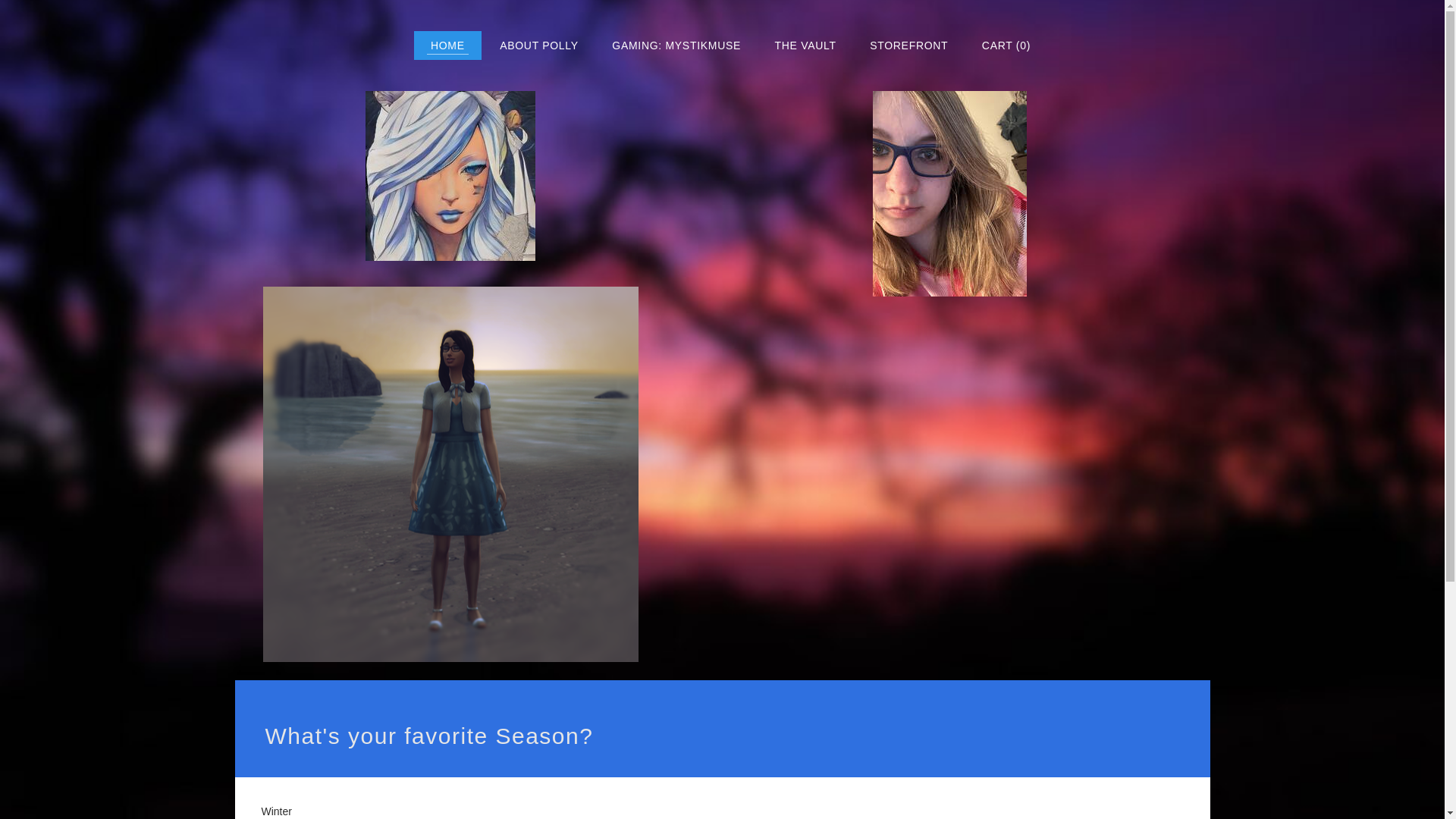 website screenshot of https://thewintergemini.com/