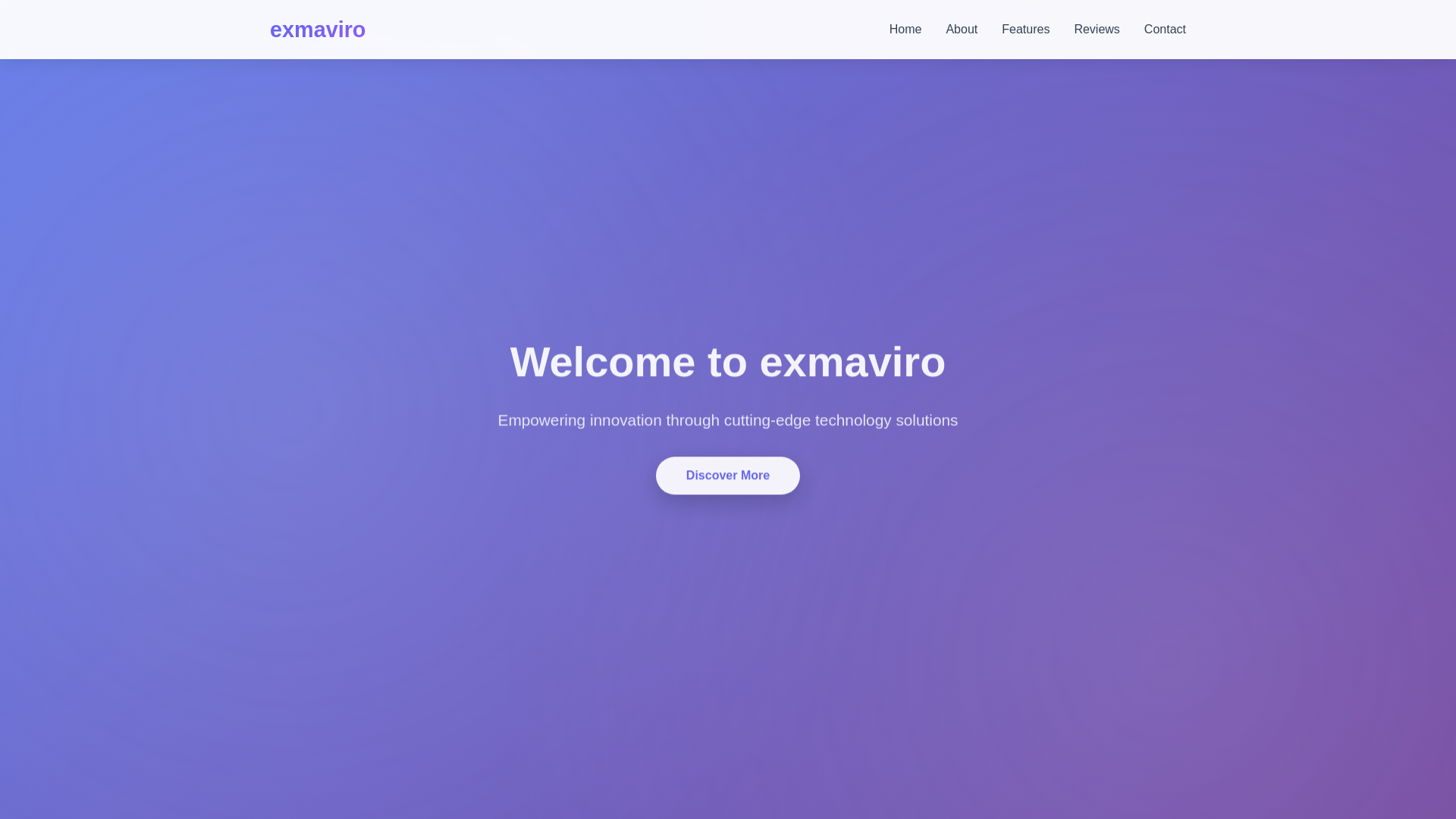 website screenshot of https://www-exmaviro-com.pages.dev/