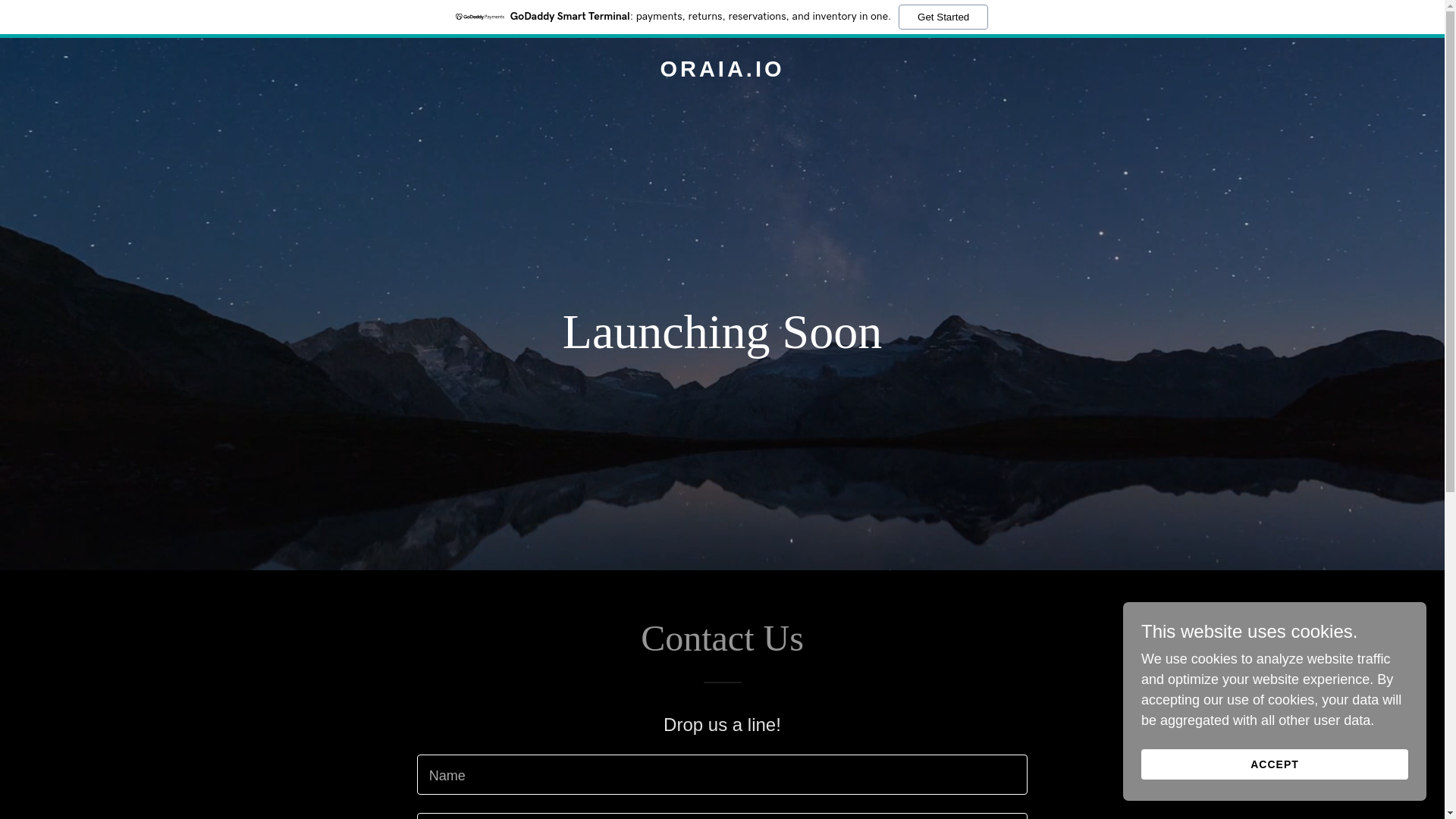 website screenshot of https://oraia.io/