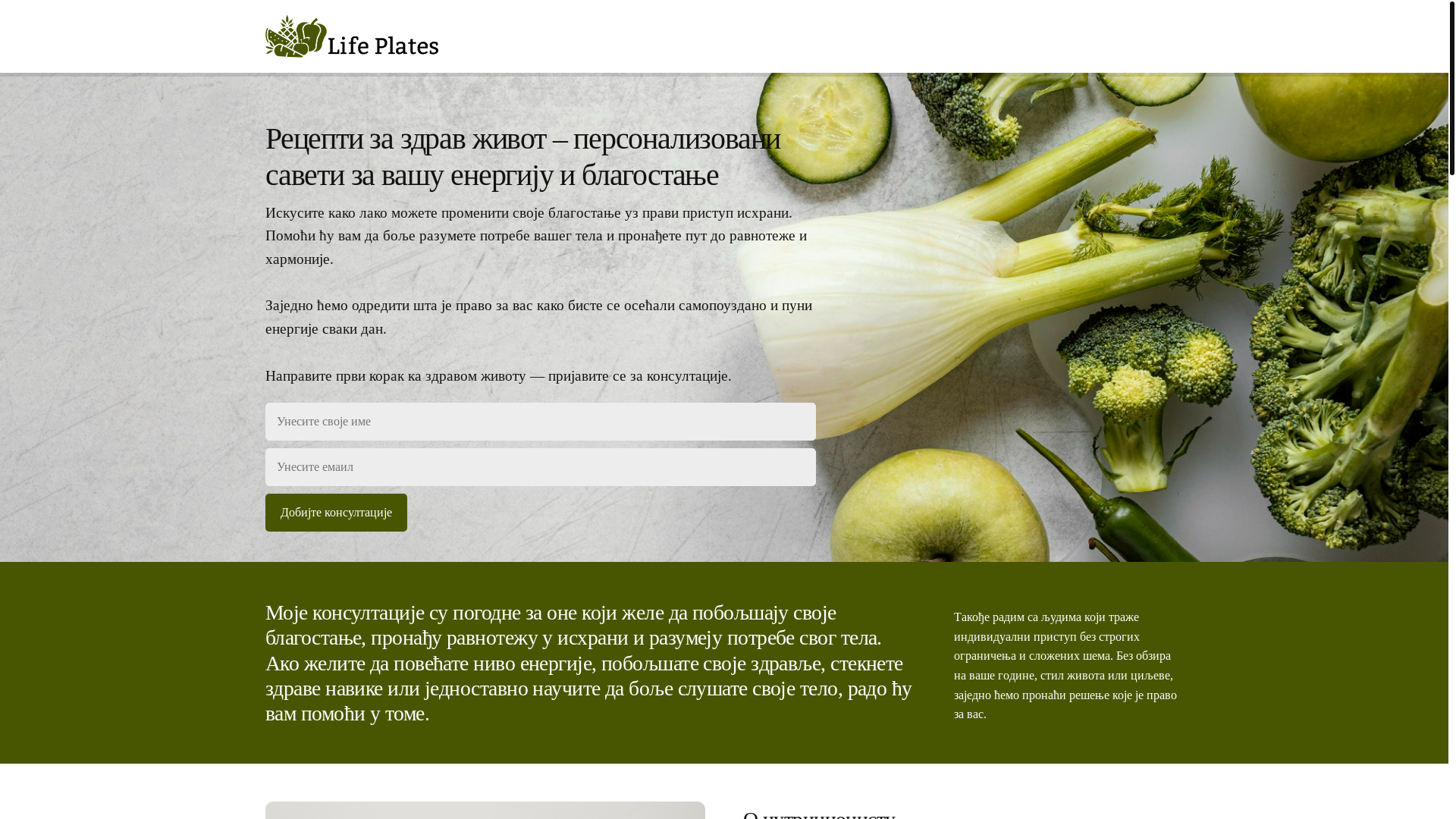 website screenshot of https://lifeplatesfor.info/