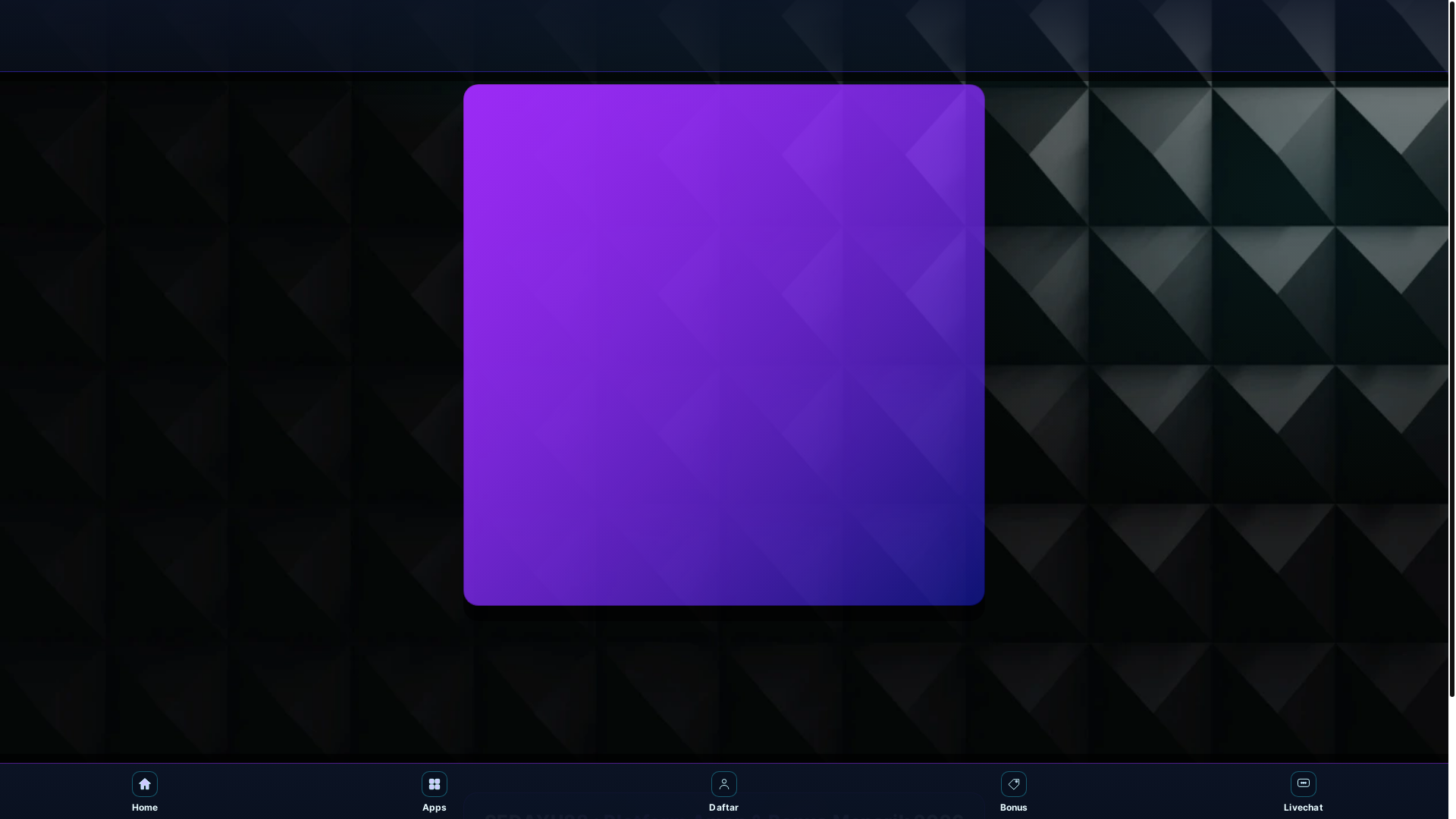website screenshot of https://sedayu-link-login.pages.dev/