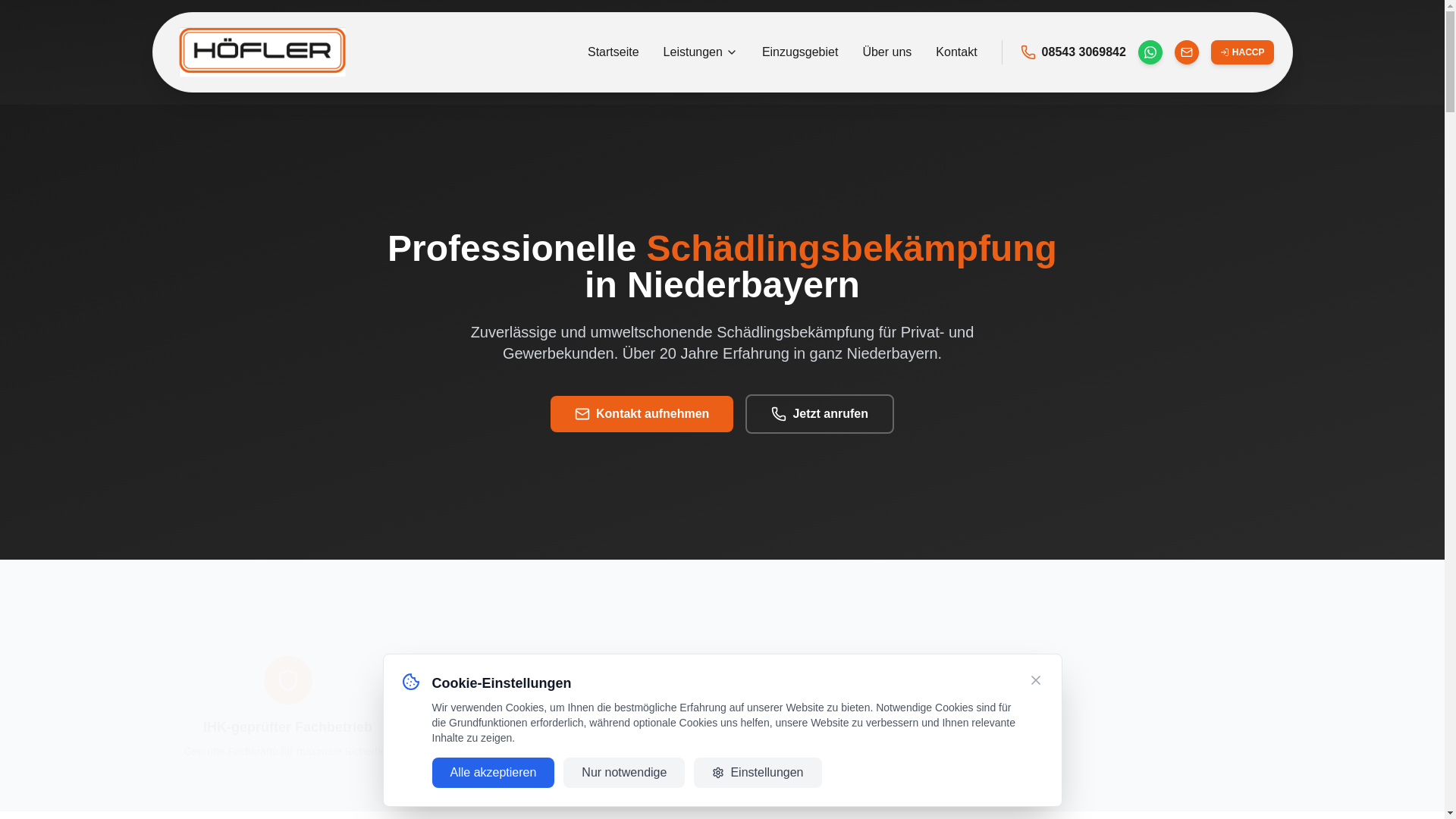 website screenshot of https://hoefler-sbk-website.pages.dev/