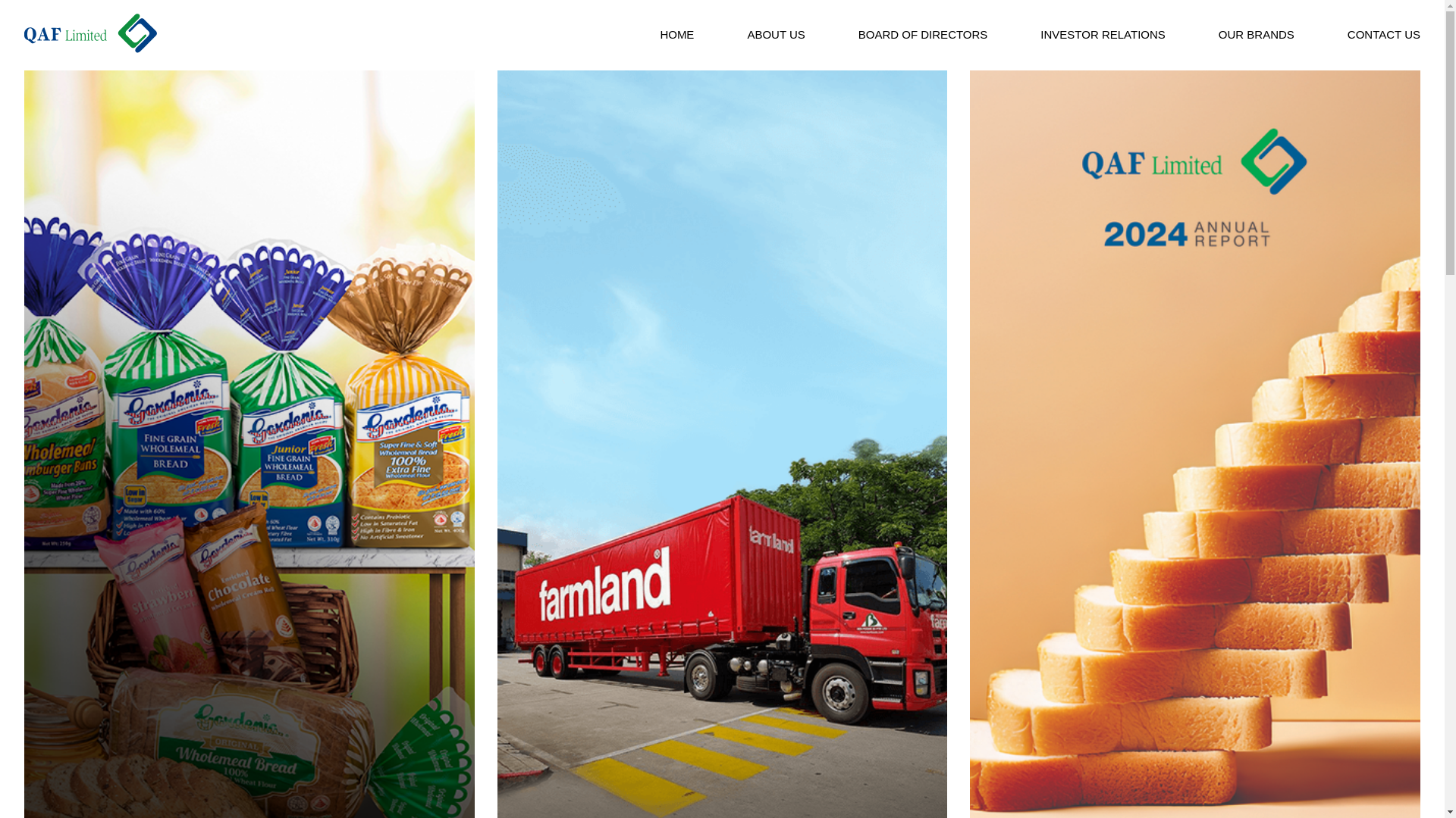 website screenshot of https://www.qaf.com.sg/