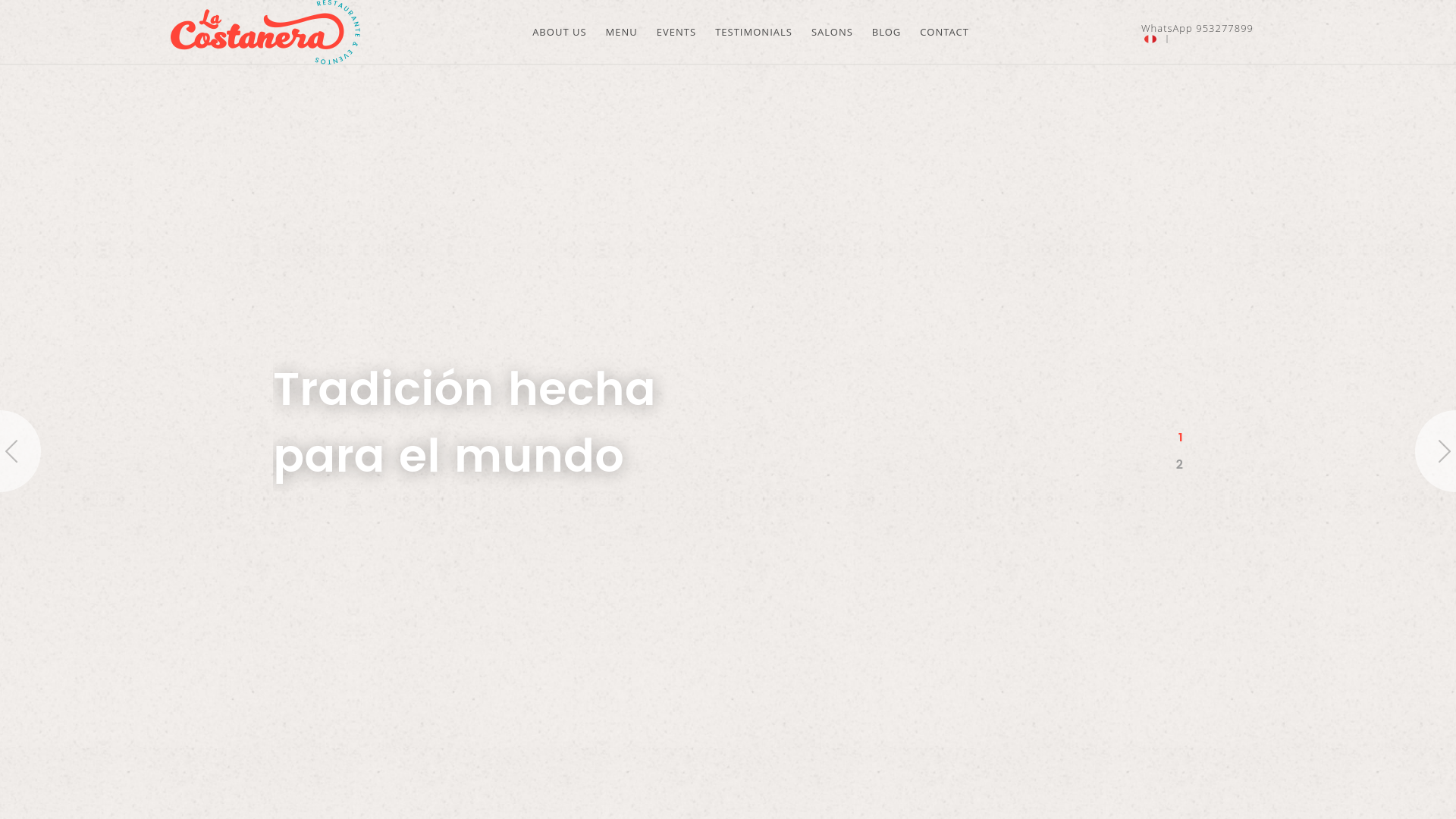 website screenshot of https://raicesdelsaborperu.com