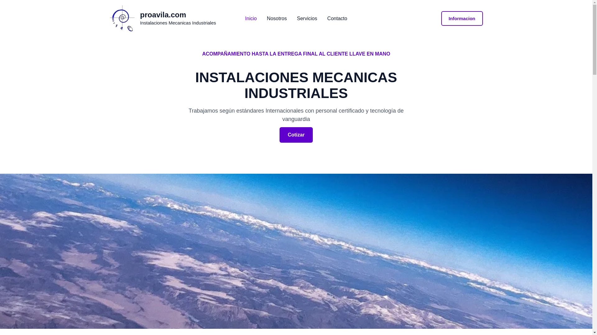 website screenshot of https://proavila.com/