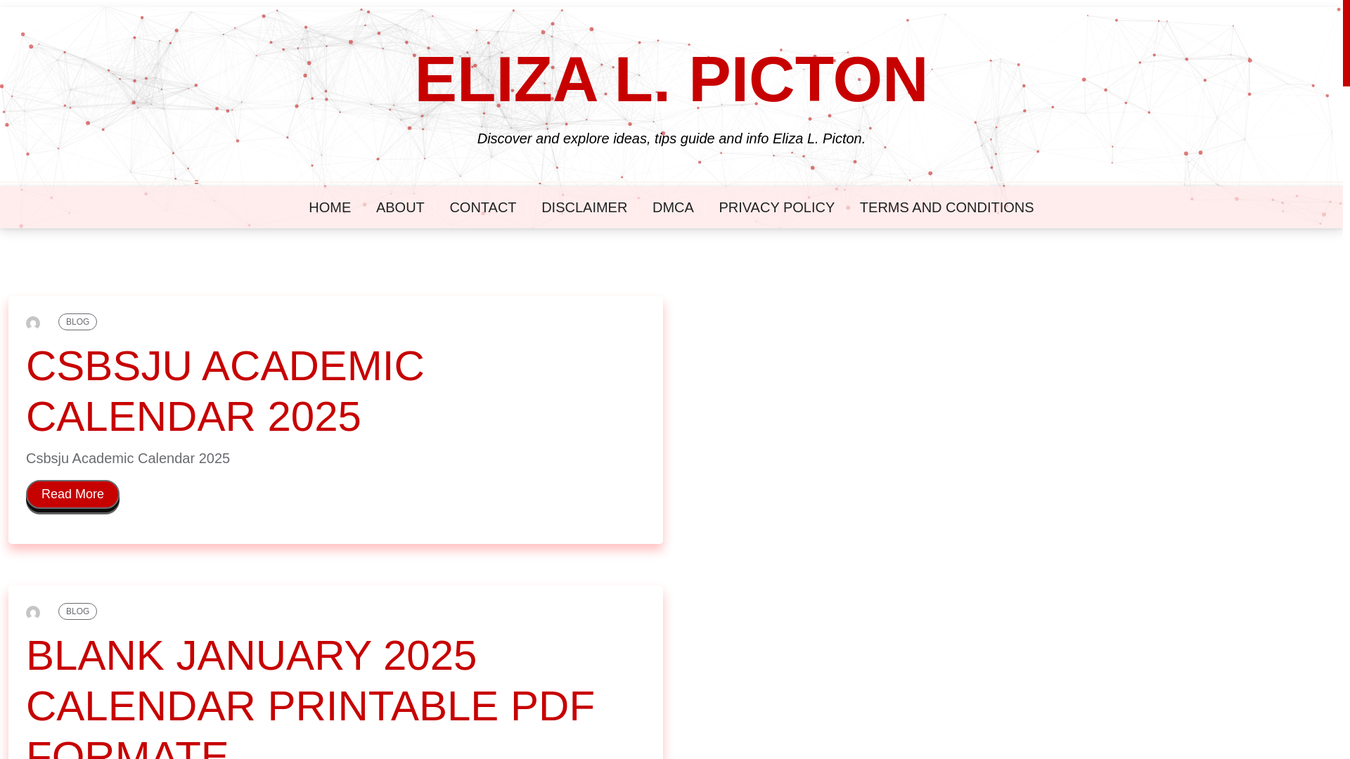 website screenshot of https://elizalpicton.pages.dev/
