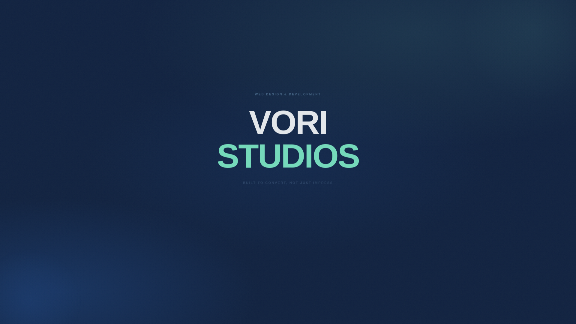 website screenshot of https://voristudios.com/