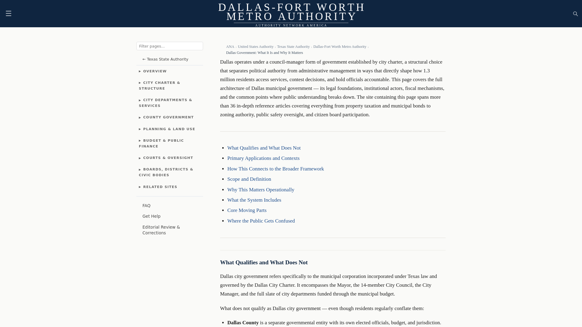 website screenshot of https://dallasfortworthmetroauthority.com/