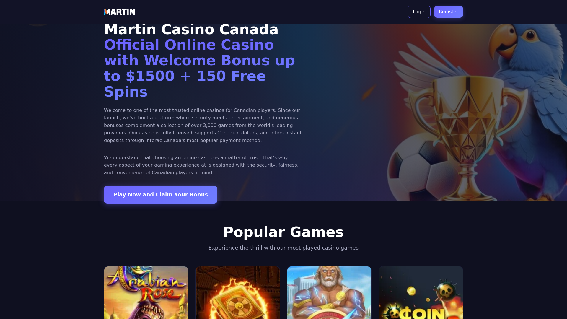 website screenshot of https://martincasino12ca.pages.dev/