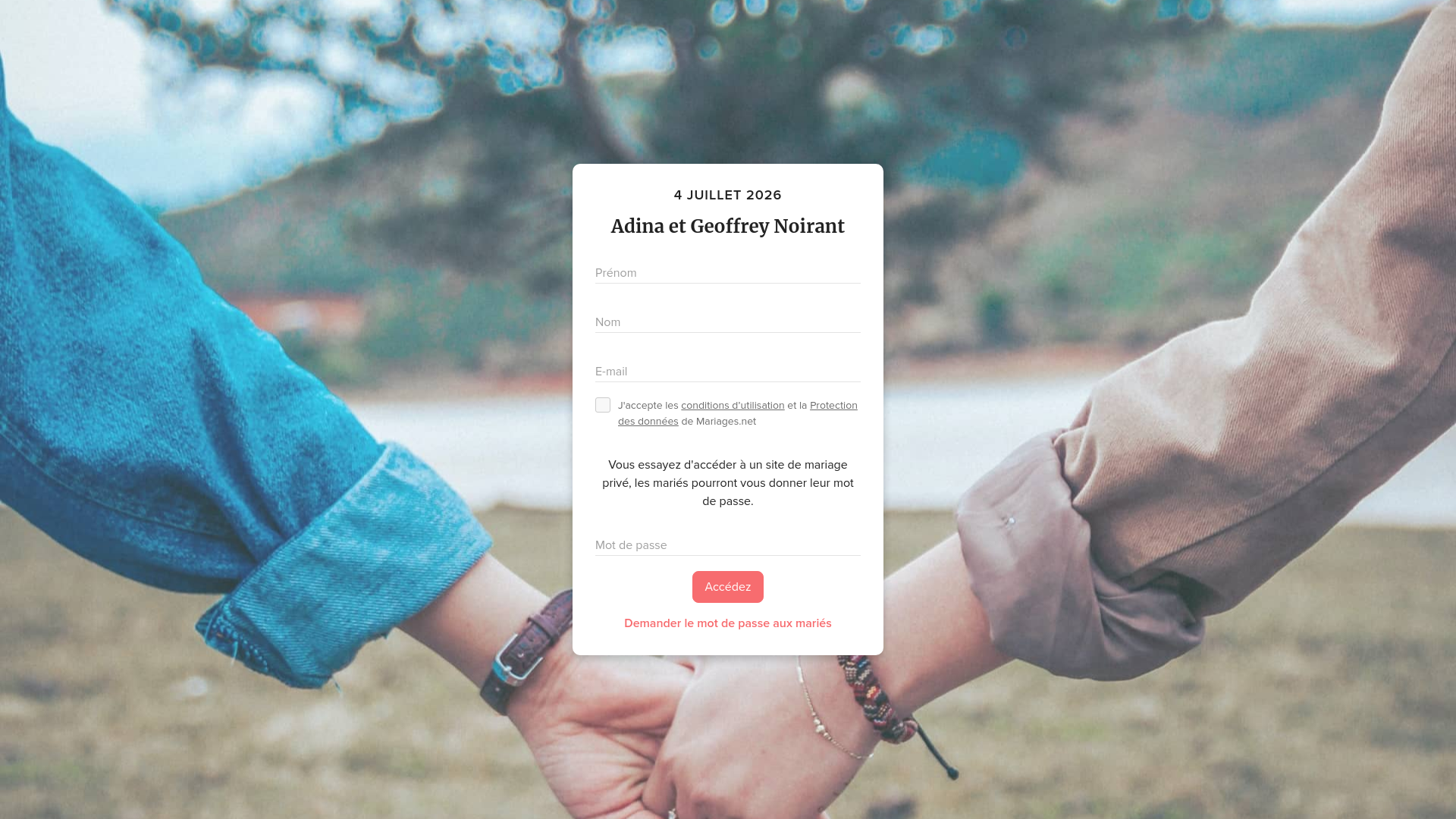 website screenshot of https://adina-geoffrey-pour-la-vie.com/
