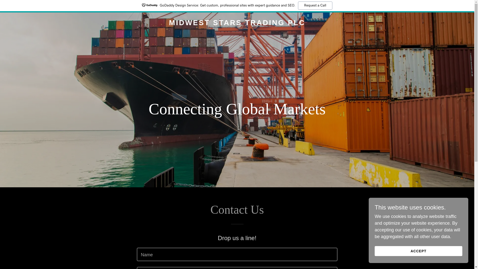 website screenshot of https://midweststarstradingplc.com/
