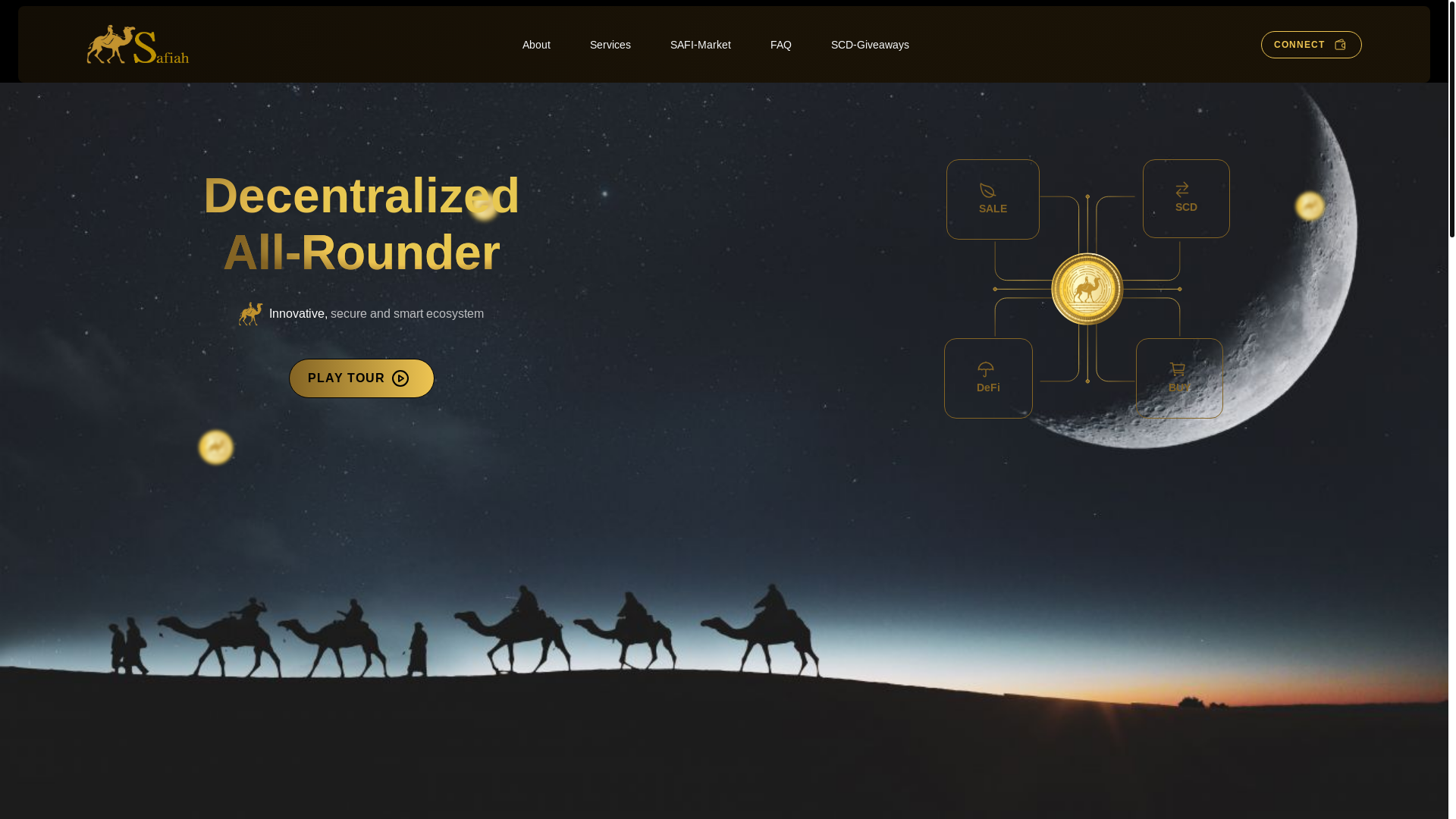 website screenshot of https://safiah.pages.dev/