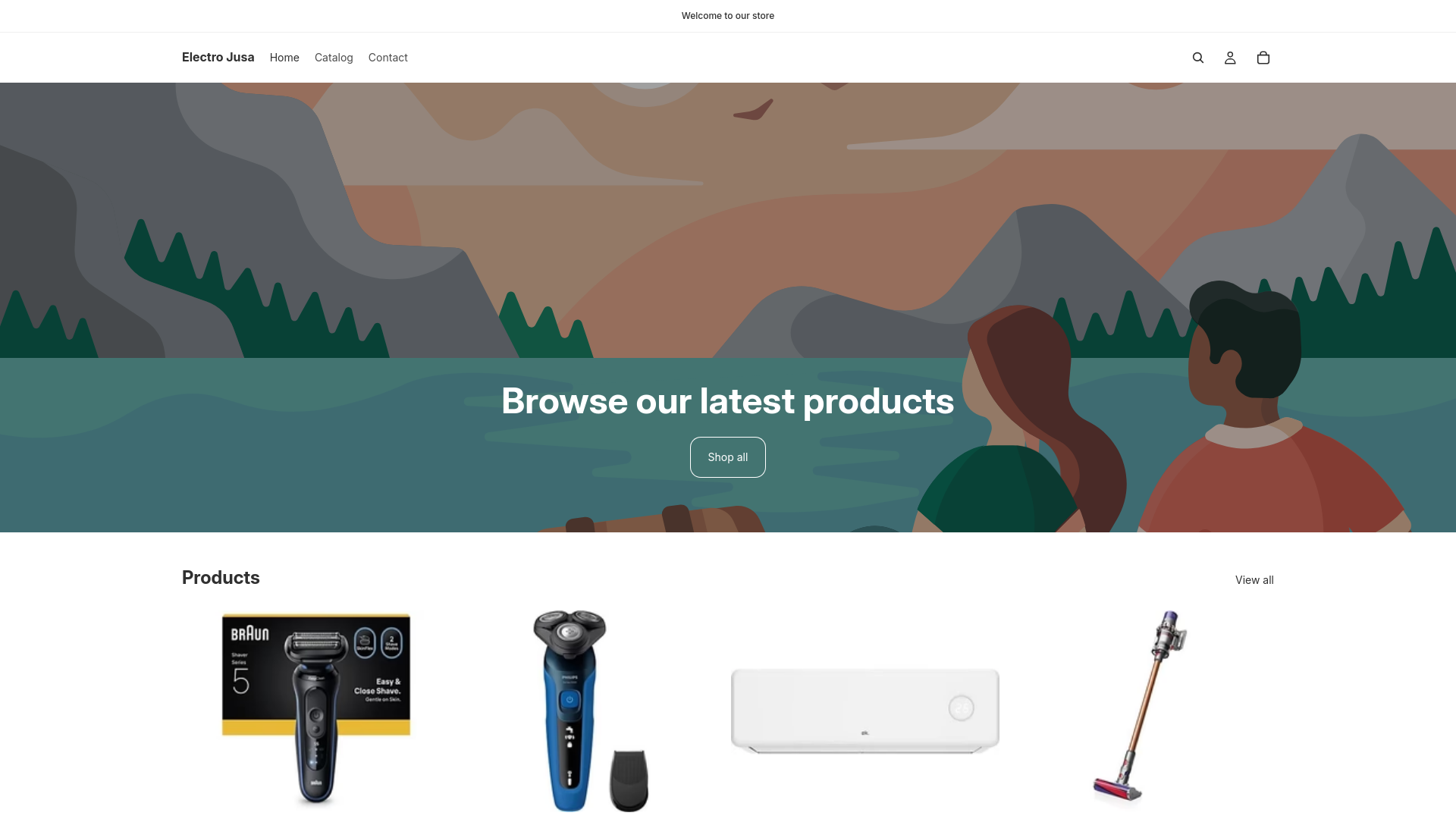 website screenshot of https://electrojusa.es/