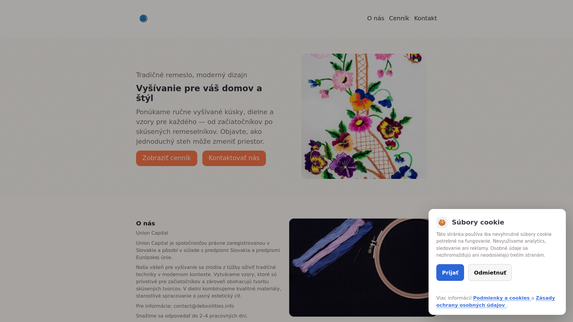 website screenshot of https://debxxilities.info