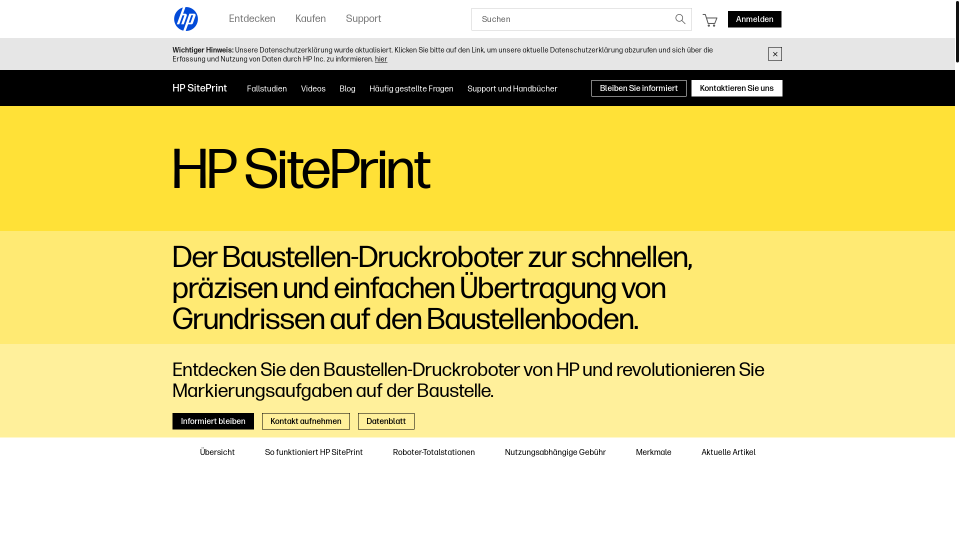 website screenshot of https://planroboter.de/
