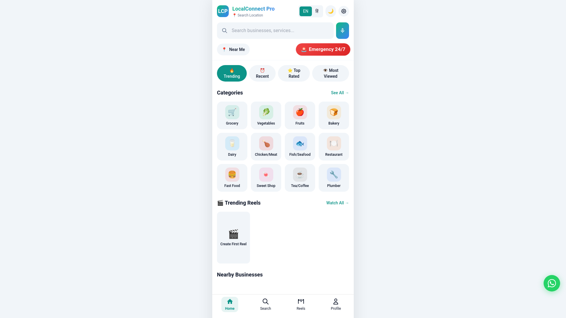 website screenshot of https://localconnectproo.pages.dev/
