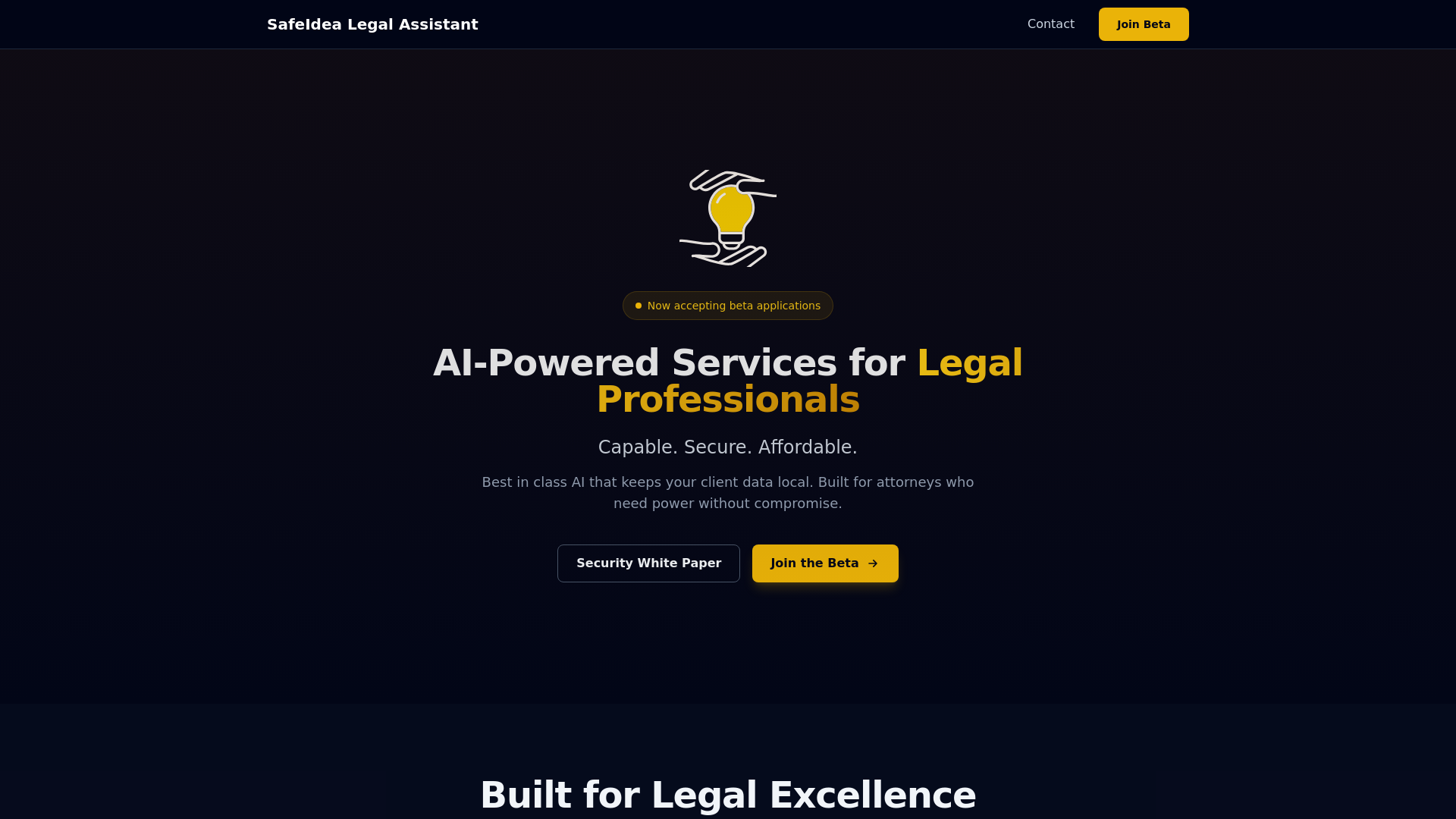 website screenshot of https://conciliator-app.pages.dev/