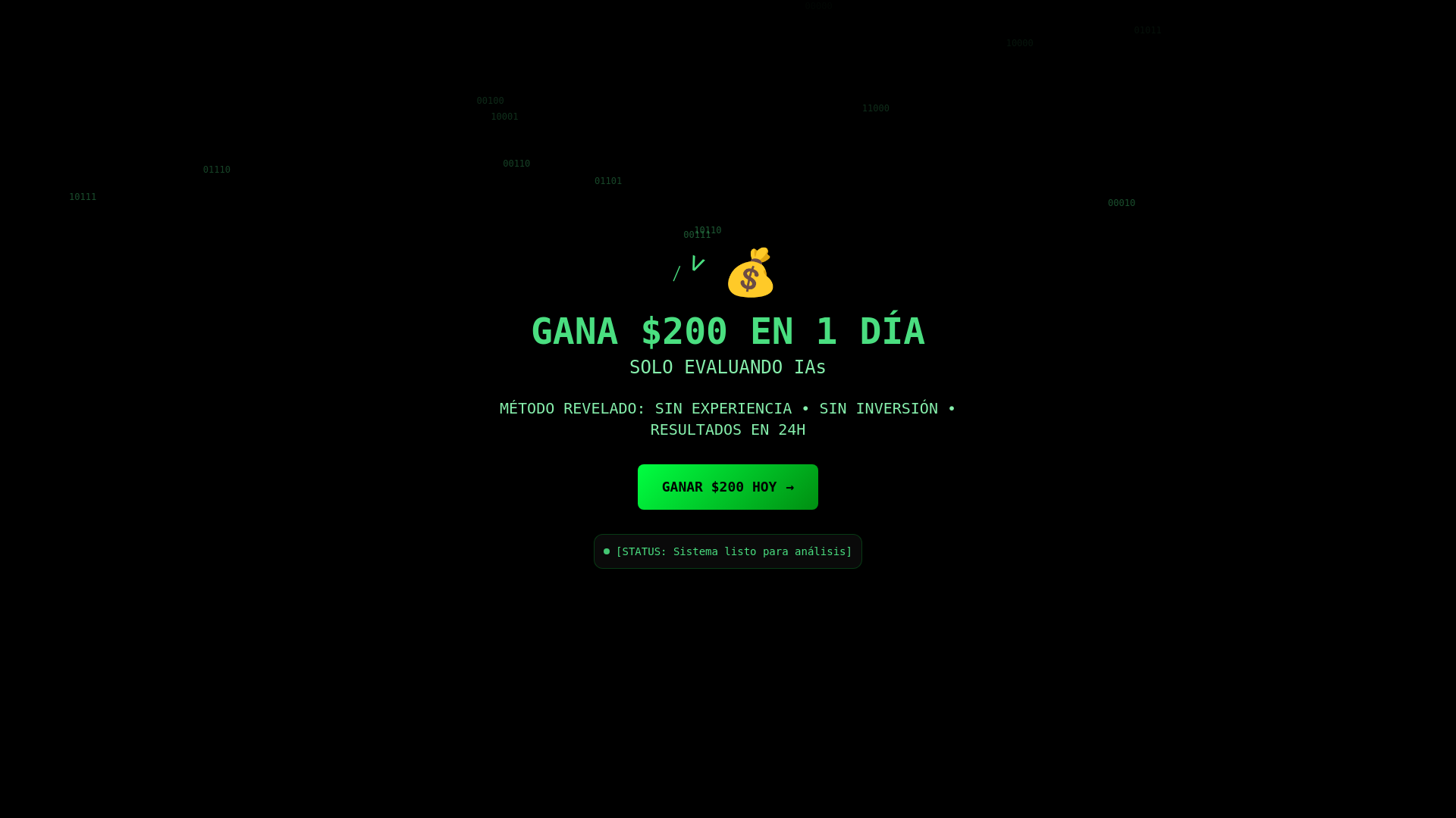 website screenshot of https://ganarcon-ia.online/