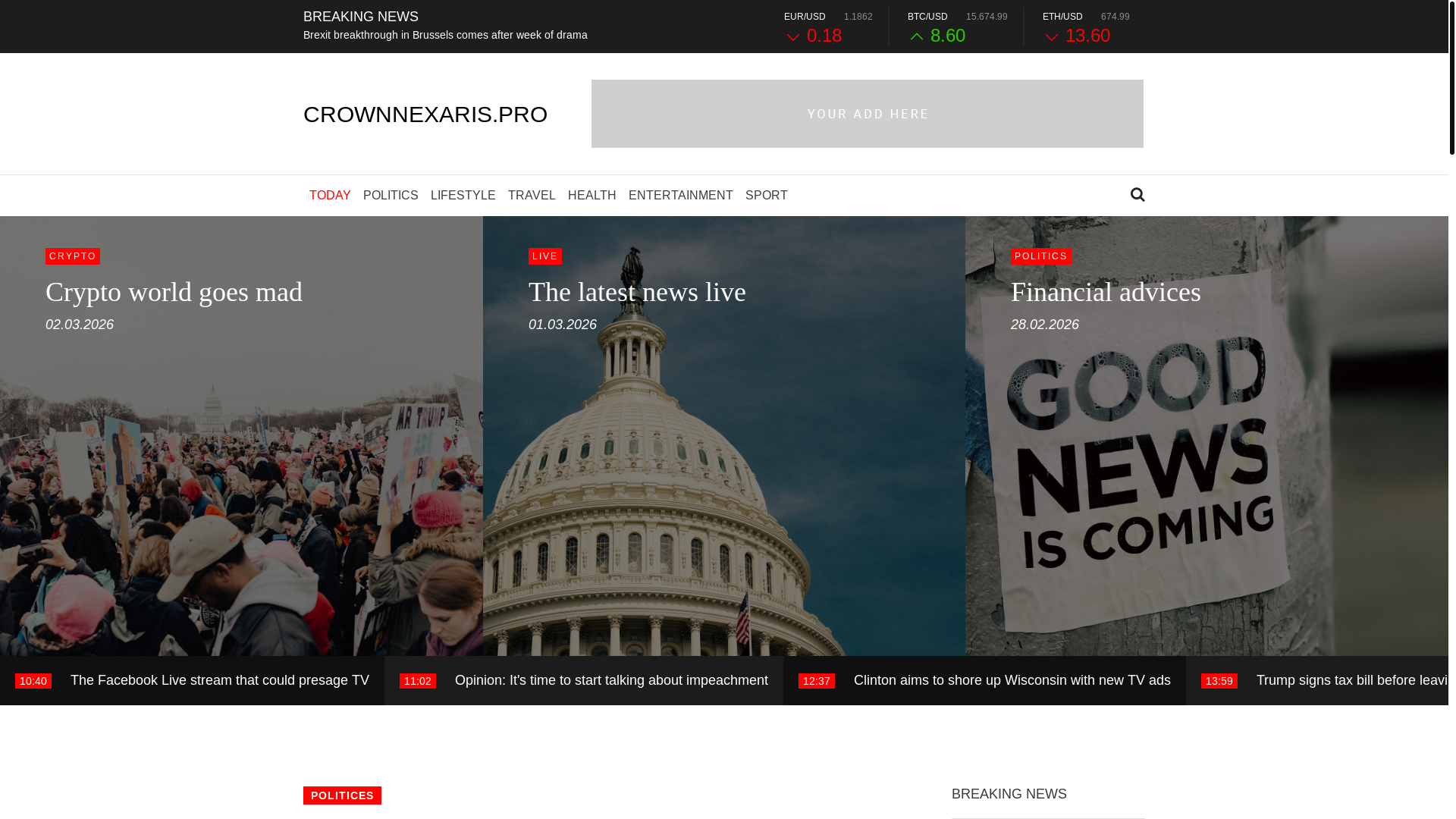 website screenshot of https://crownnexaris.pro/