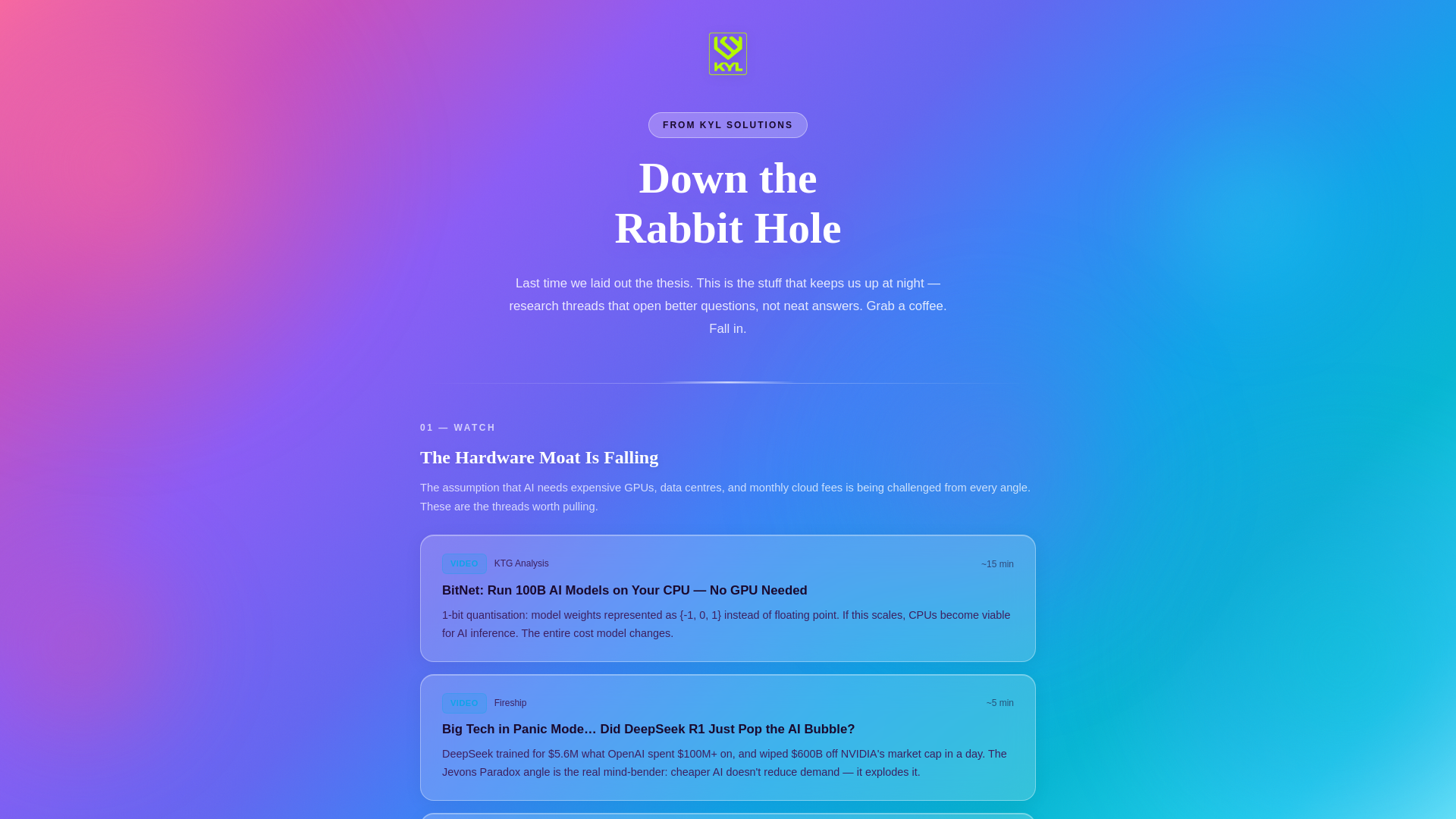 website screenshot of https://kyl-rabbit-hole.pages.dev/