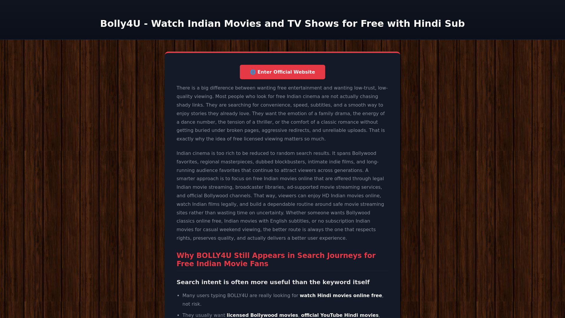 website screenshot of https://bolly4uplus.shop/