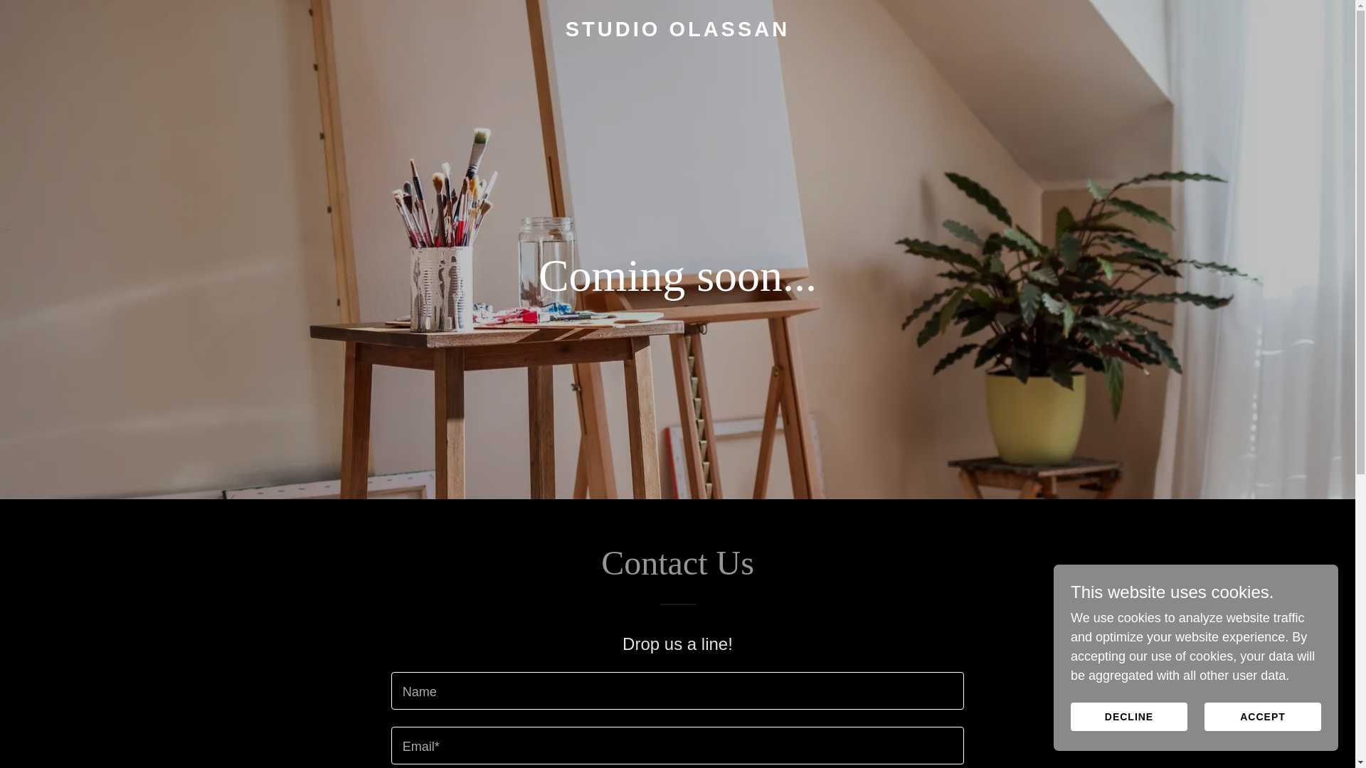 website screenshot of https://olassan.com/