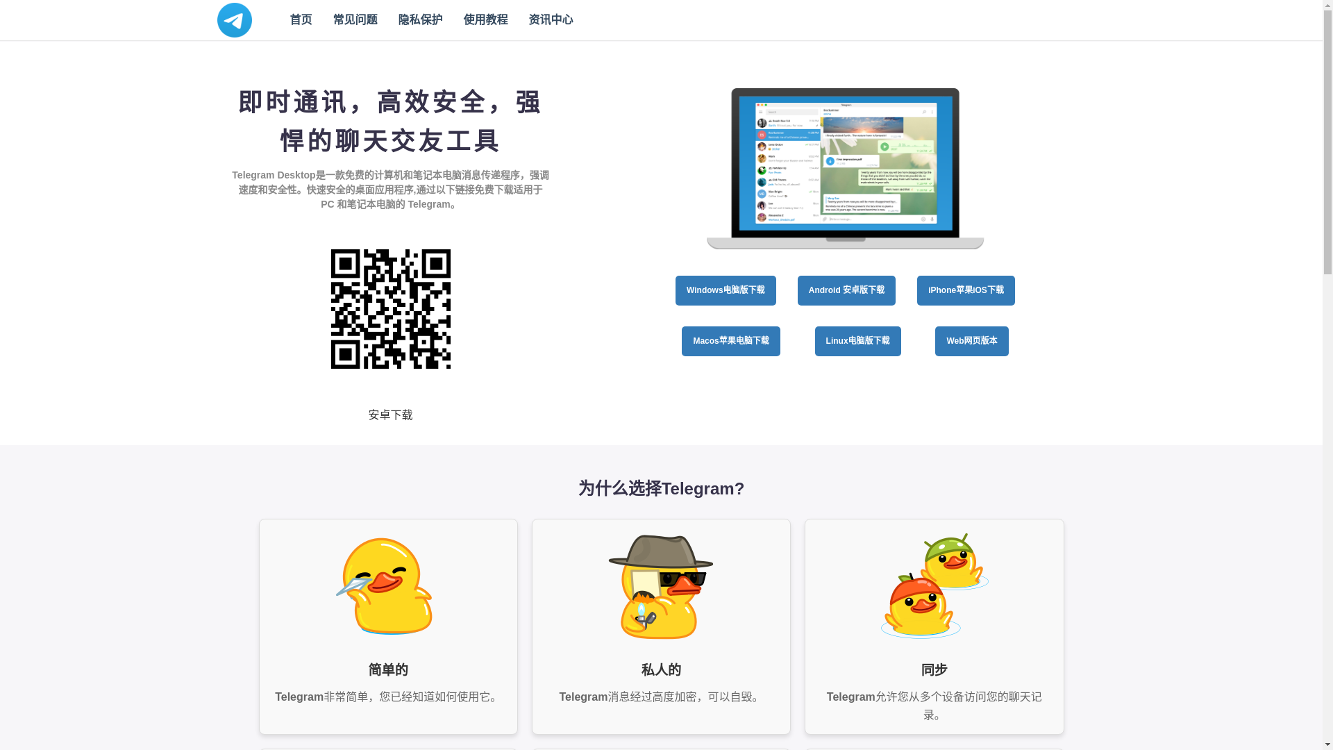 website screenshot of https://c-telegrarm.com/