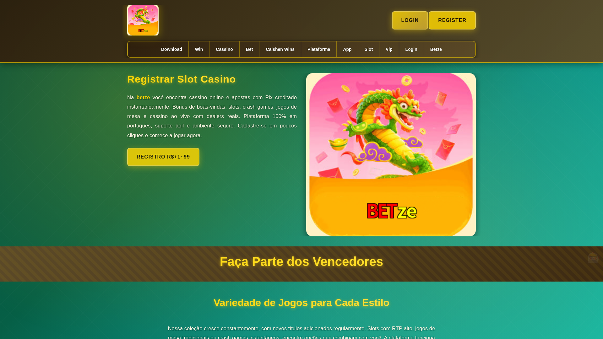 website screenshot of https://betzett.com