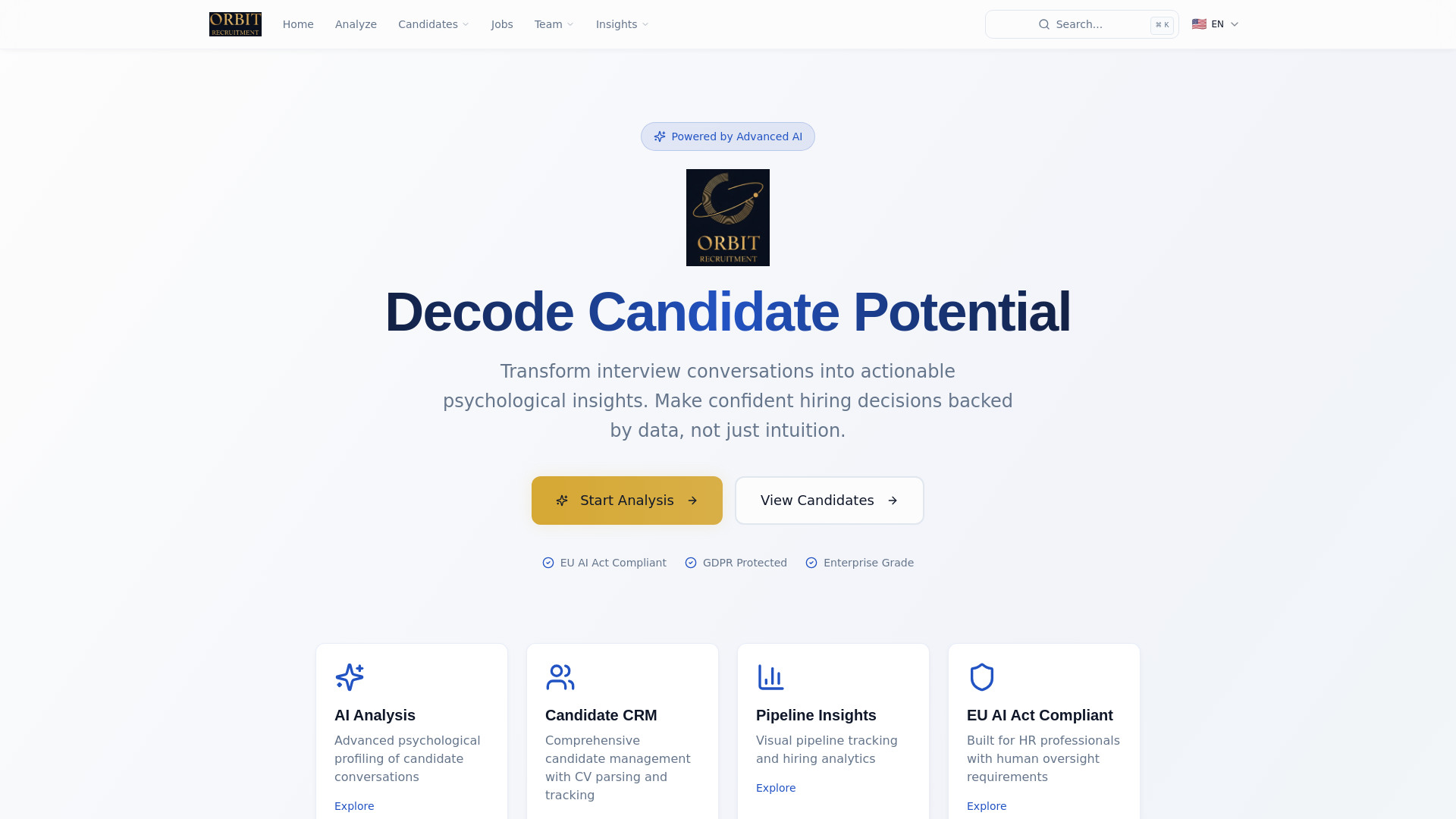 website screenshot of https://orbit-recruitment-supabase-frontend-test.pages.dev/