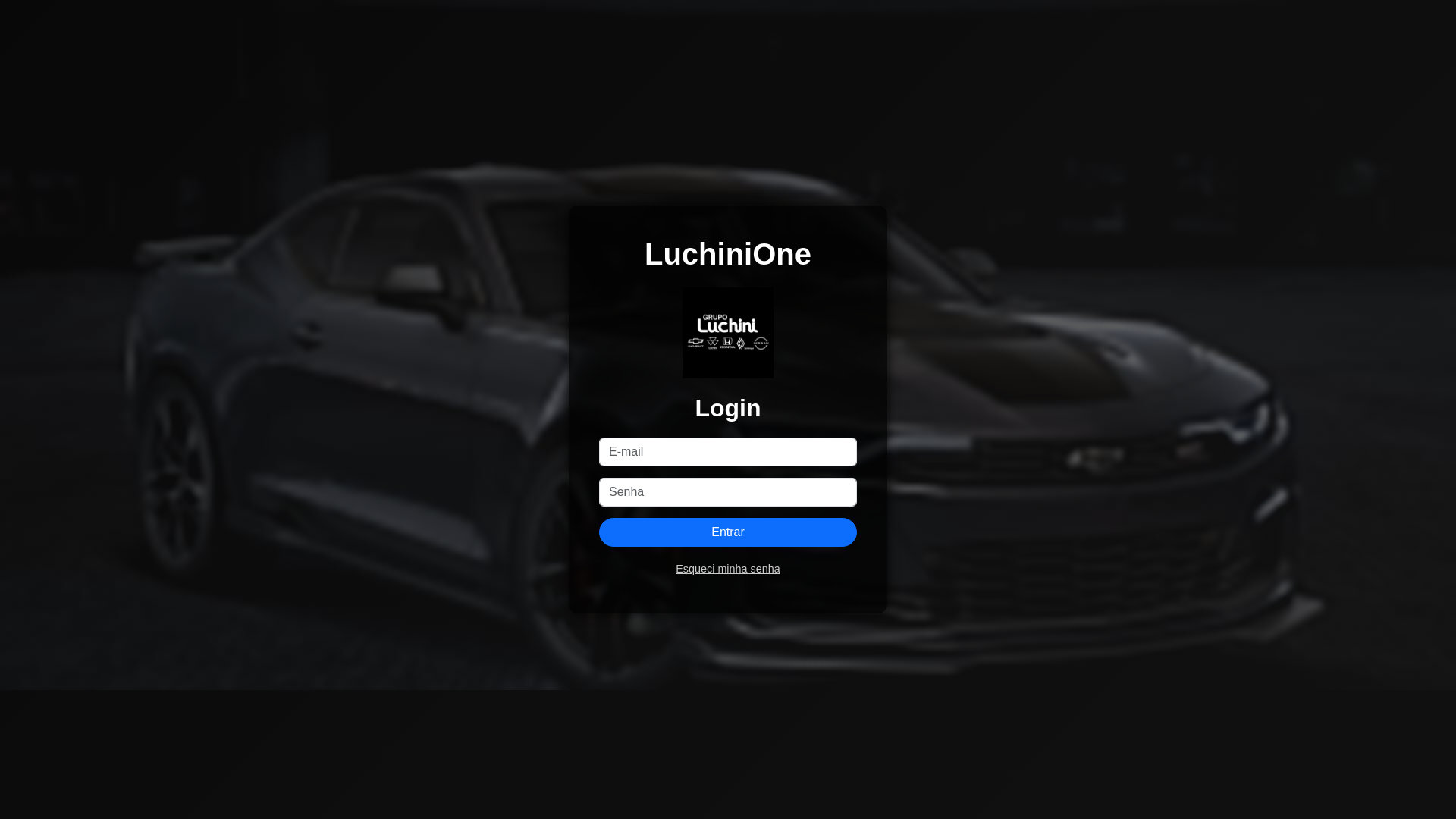website screenshot of https://luchinione.com.br/