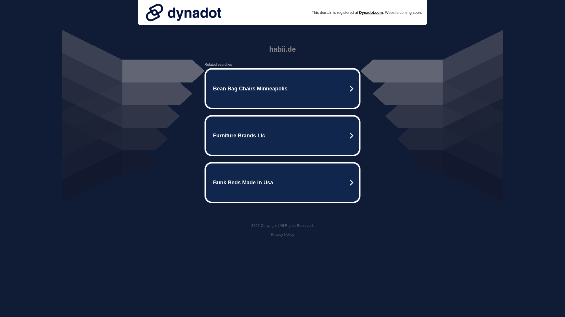 website screenshot of https://habii.de/