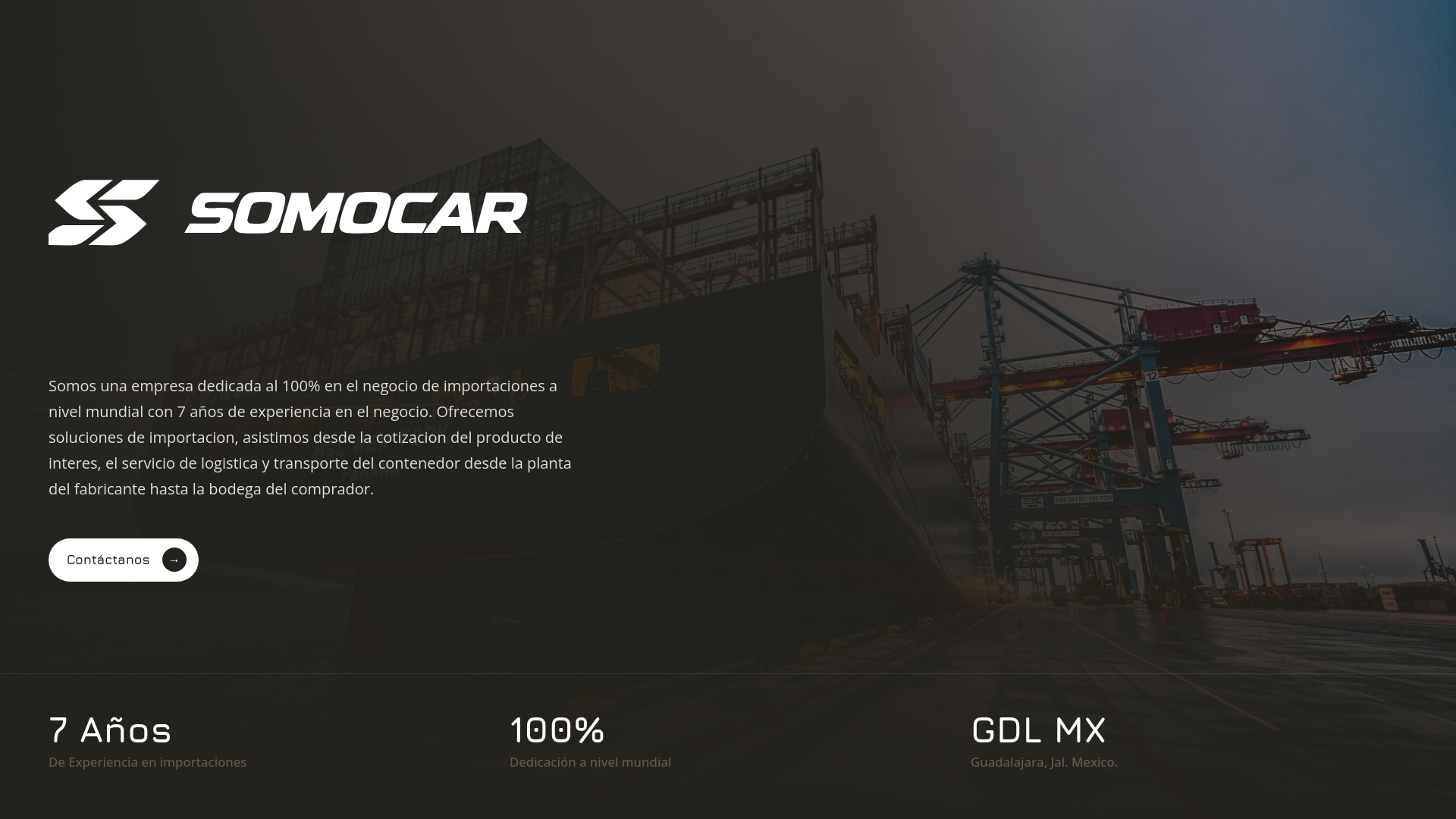 website screenshot of https://somocar.pages.dev/
