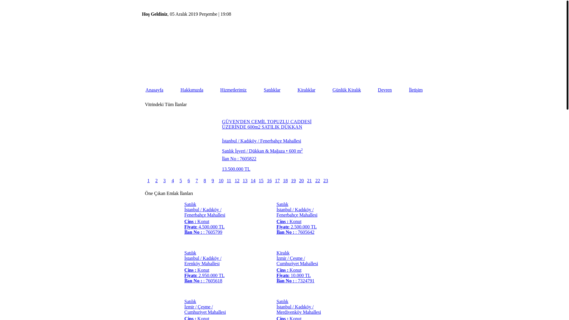 website screenshot of https://guvengayrimenkulturkiye.com/